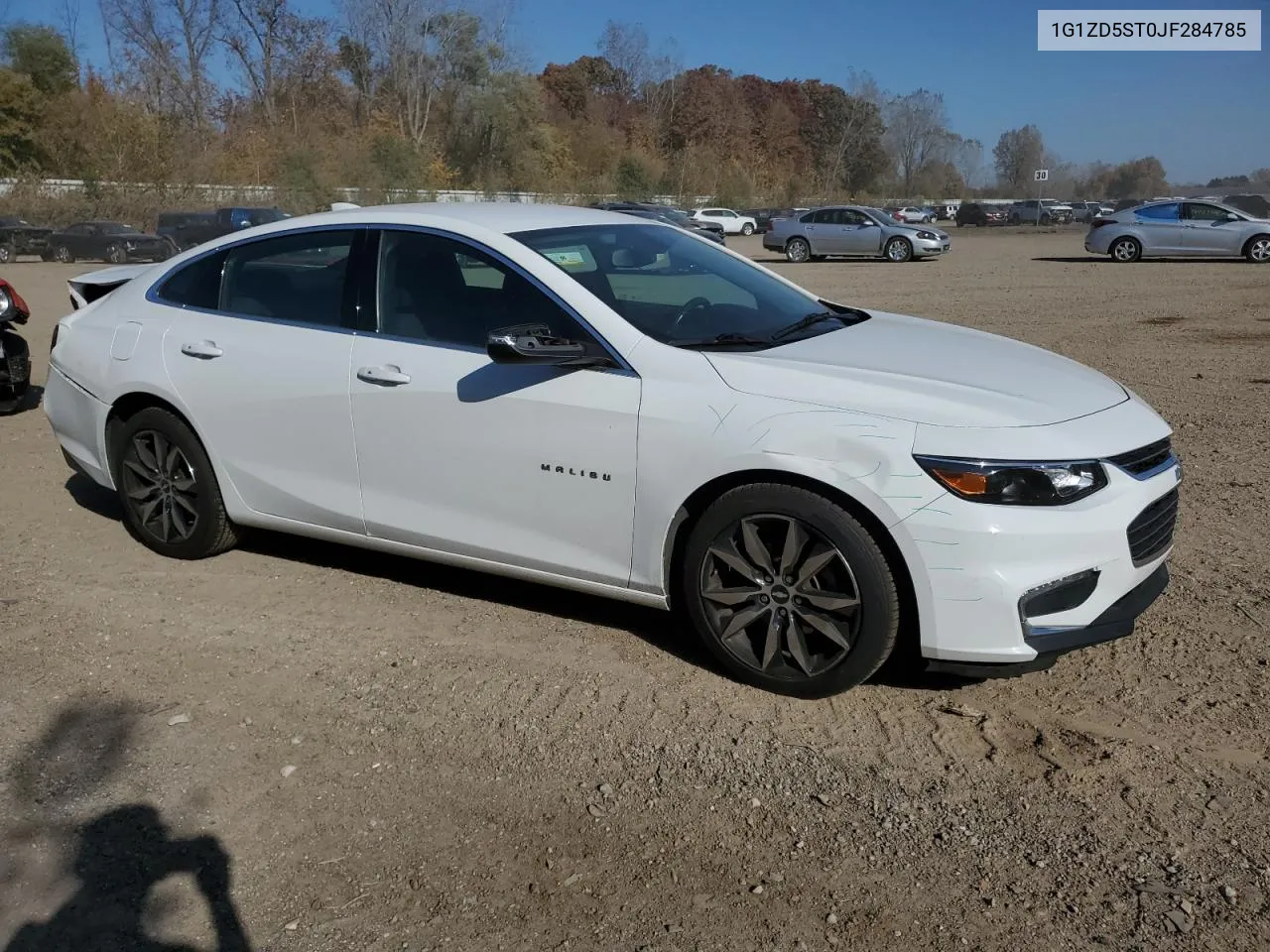 2018 Chevrolet Malibu Lt VIN: 1G1ZD5ST0JF284785 Lot: 76971674