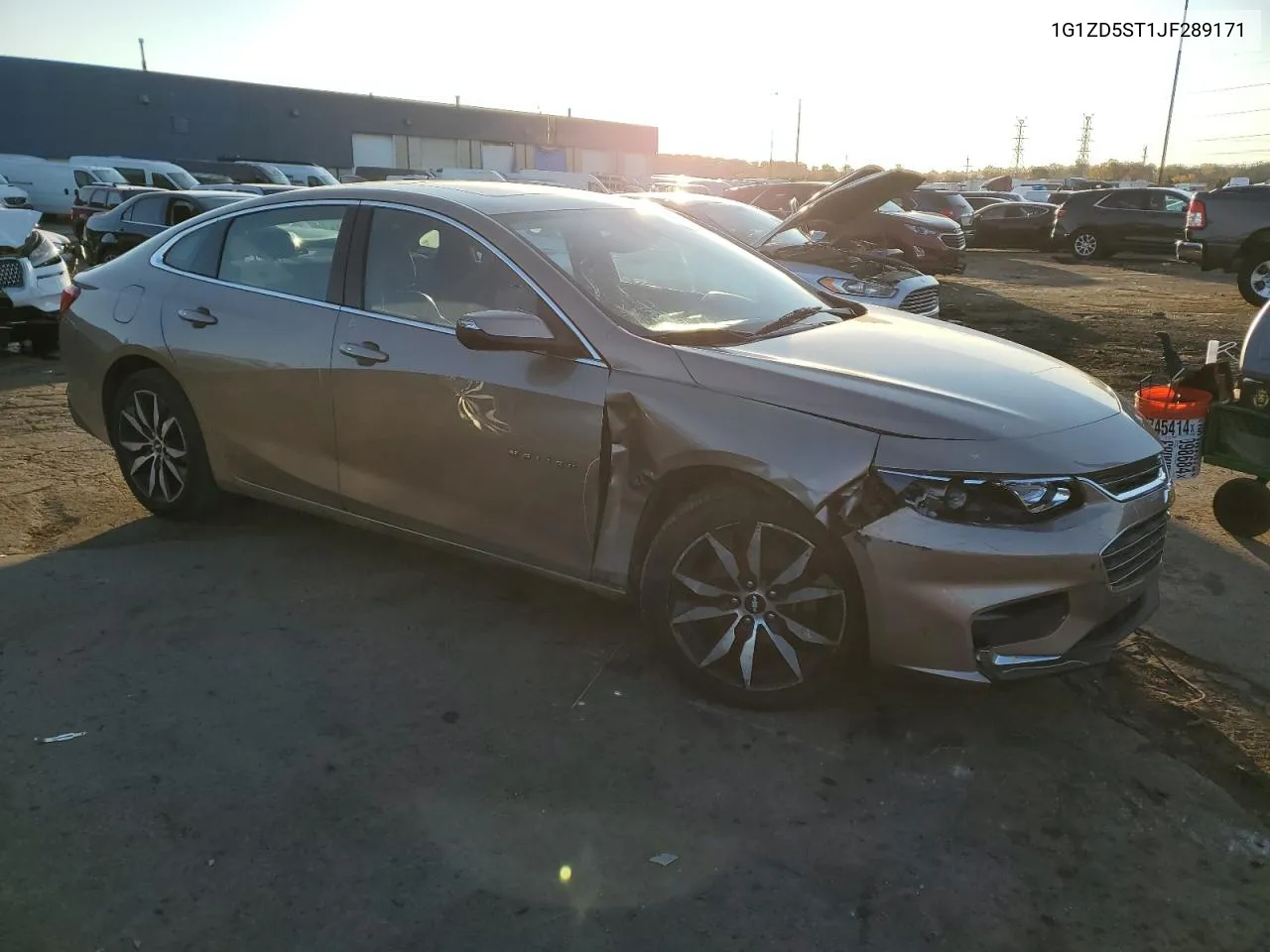 2018 Chevrolet Malibu Lt VIN: 1G1ZD5ST1JF289171 Lot: 76977524