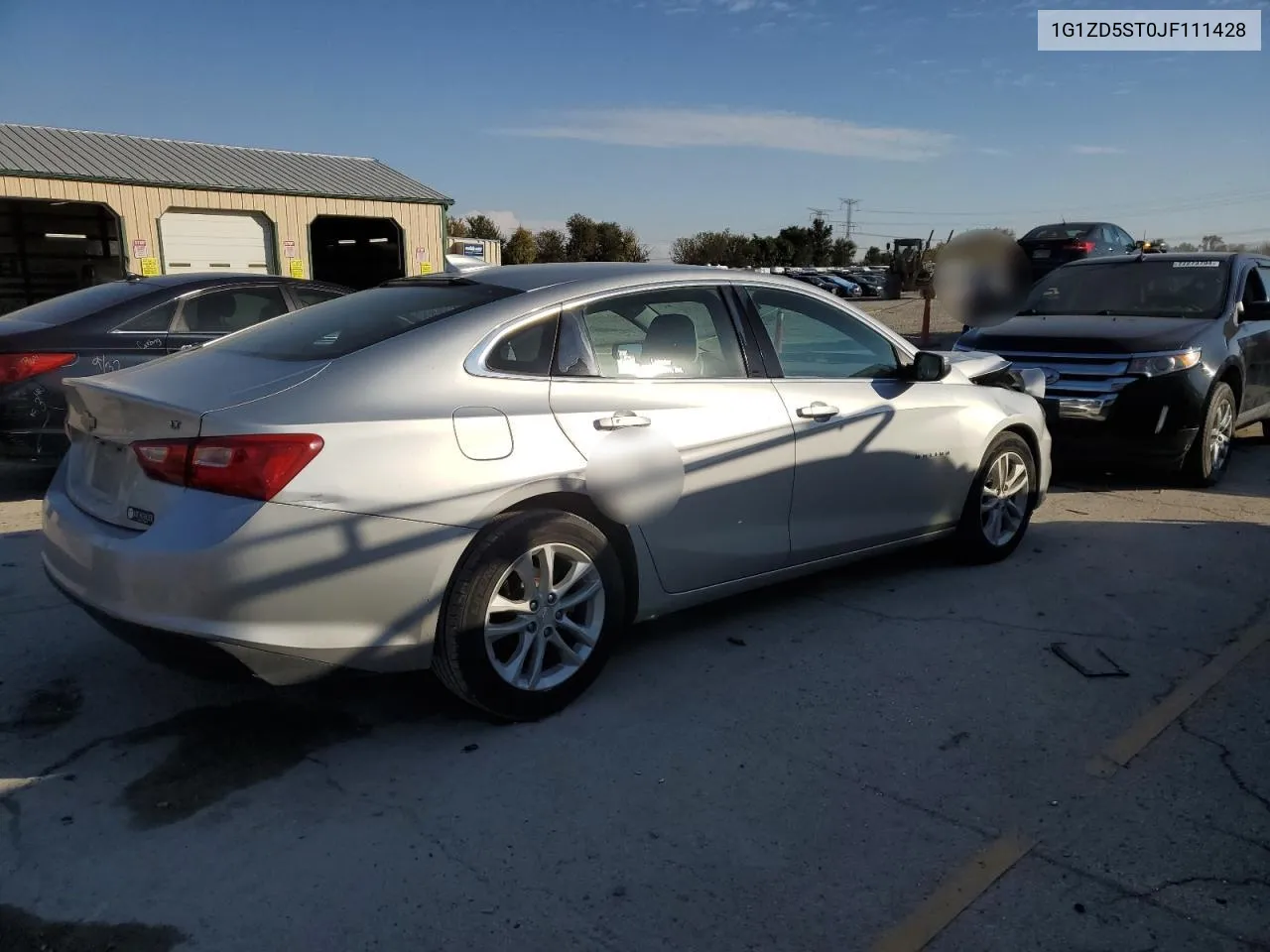 2018 Chevrolet Malibu Lt VIN: 1G1ZD5ST0JF111428 Lot: 76997764