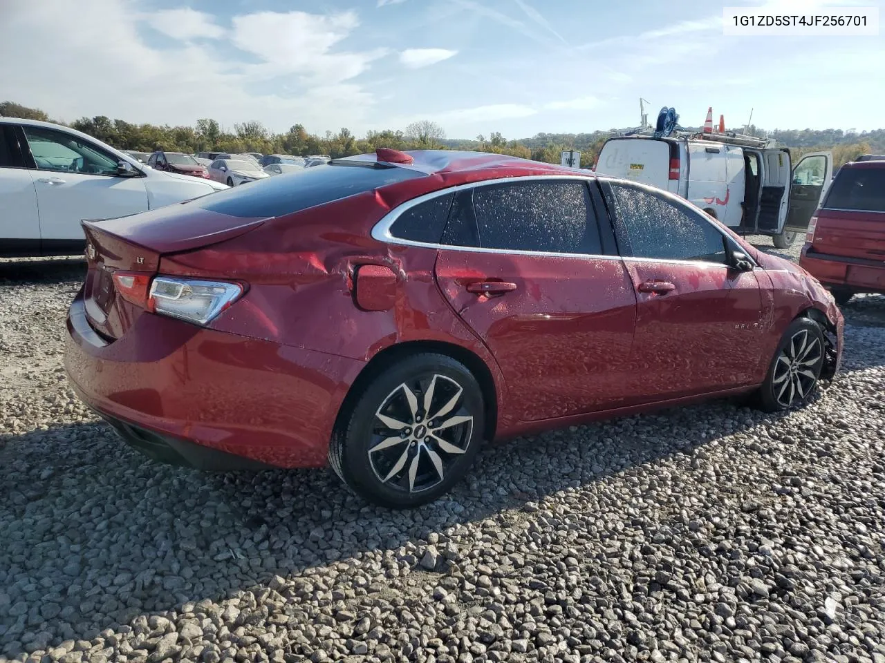 2018 Chevrolet Malibu Lt VIN: 1G1ZD5ST4JF256701 Lot: 77096124