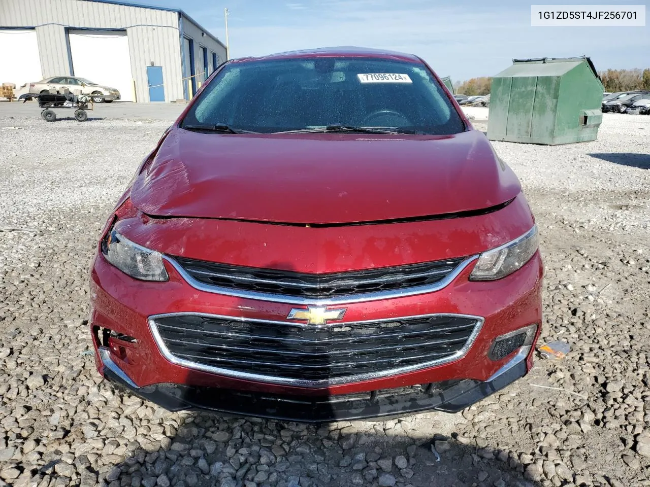 2018 Chevrolet Malibu Lt VIN: 1G1ZD5ST4JF256701 Lot: 77096124