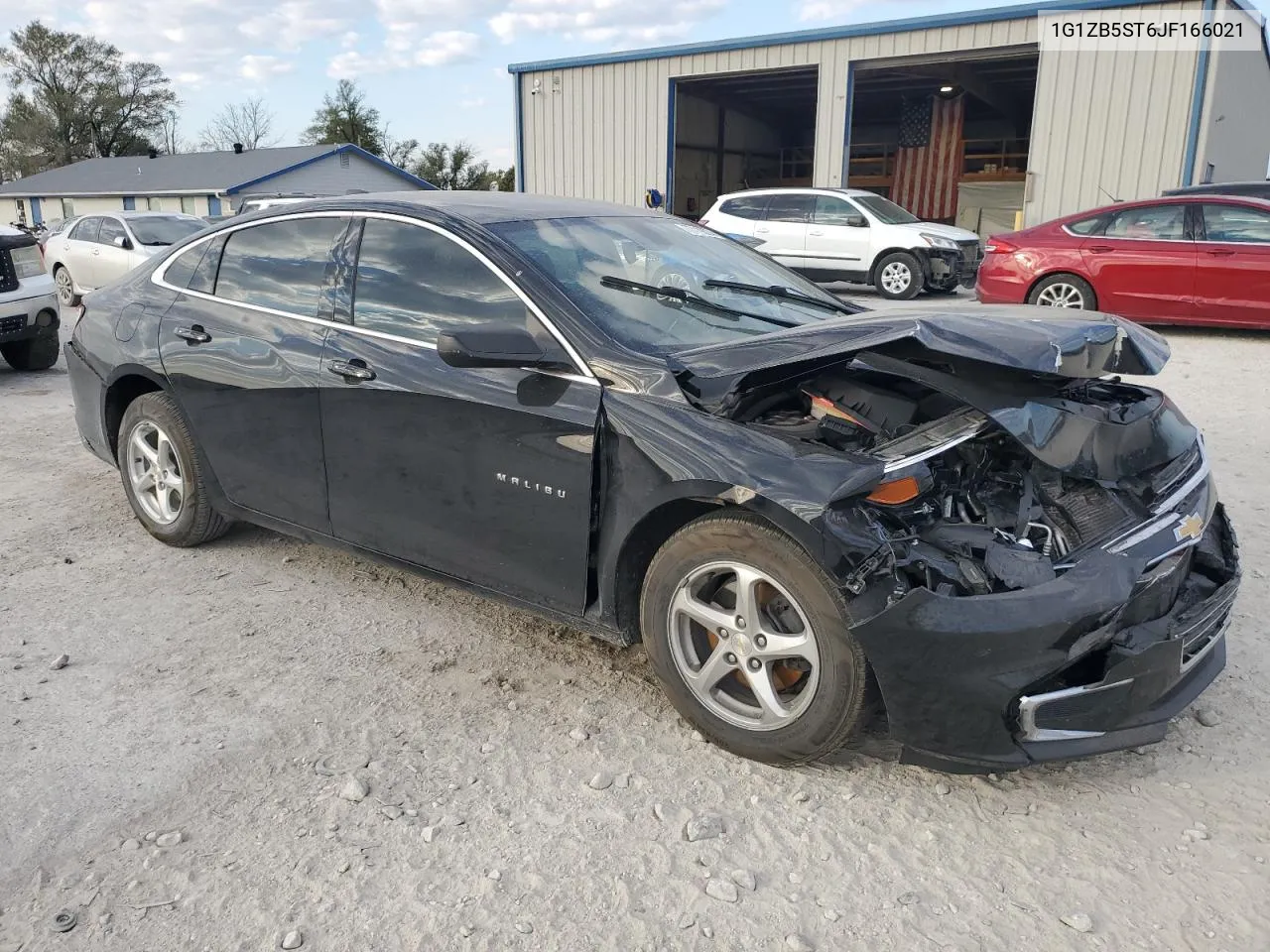 2018 Chevrolet Malibu Ls VIN: 1G1ZB5ST6JF166021 Lot: 77119874