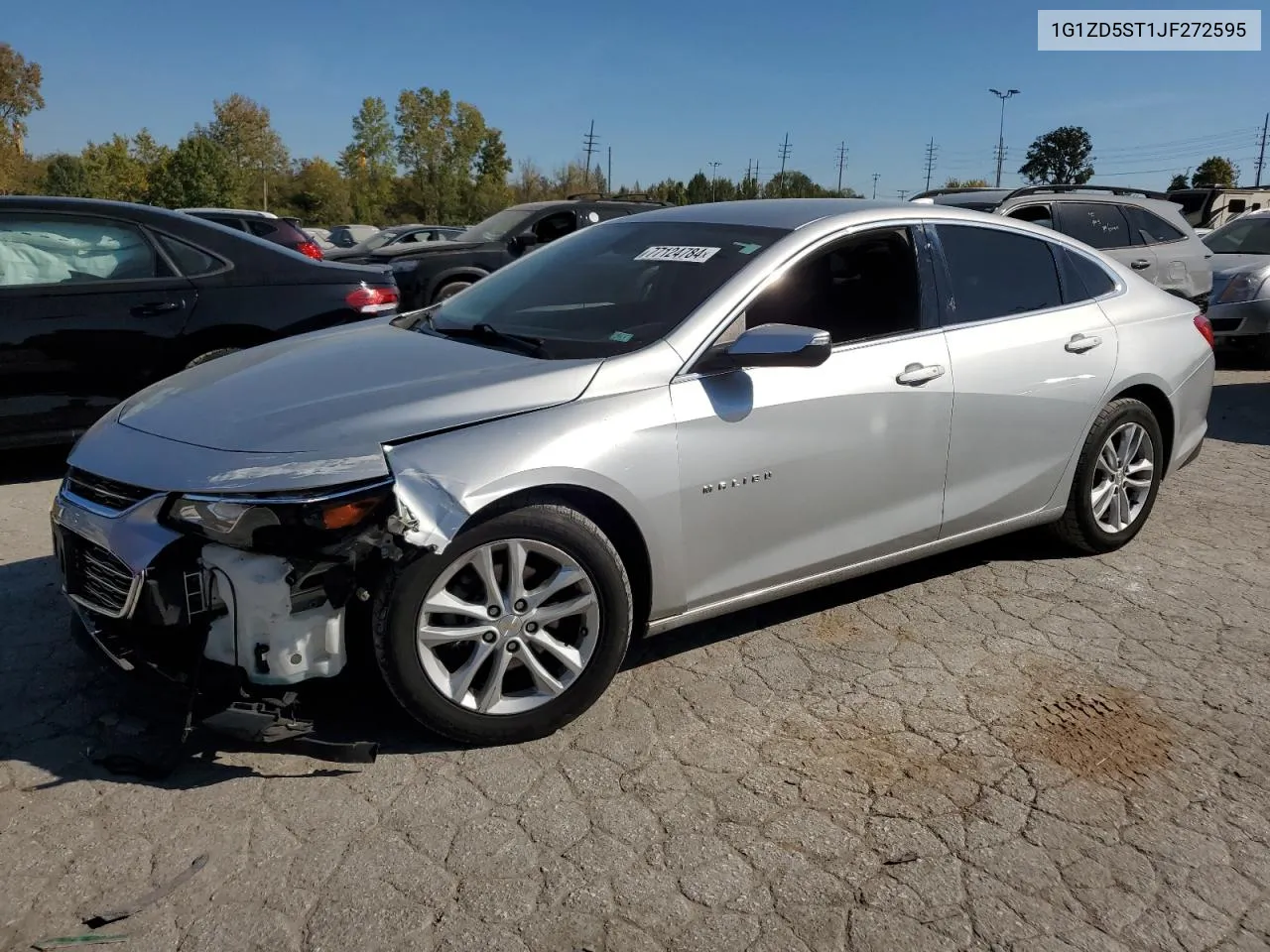 2018 Chevrolet Malibu Lt VIN: 1G1ZD5ST1JF272595 Lot: 77124784