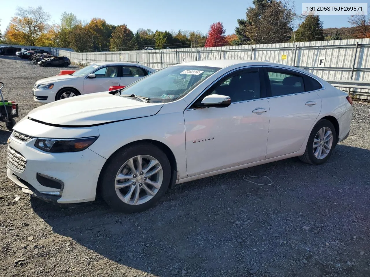 2018 Chevrolet Malibu Lt VIN: 1G1ZD5ST5JF269571 Lot: 77163114