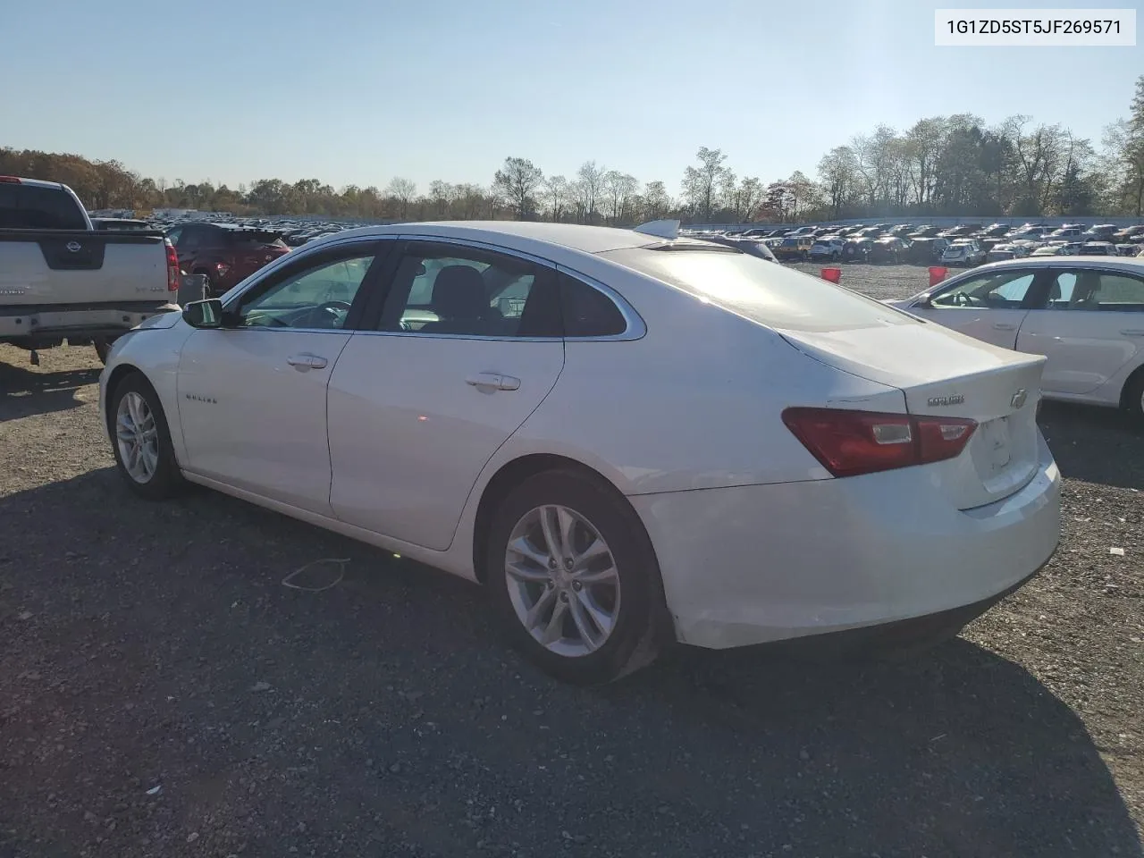 2018 Chevrolet Malibu Lt VIN: 1G1ZD5ST5JF269571 Lot: 77163114