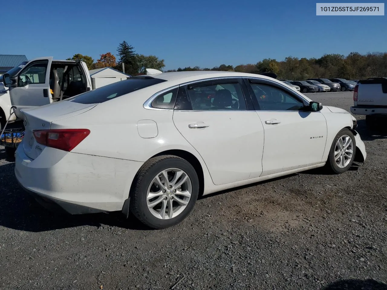 2018 Chevrolet Malibu Lt VIN: 1G1ZD5ST5JF269571 Lot: 77163114