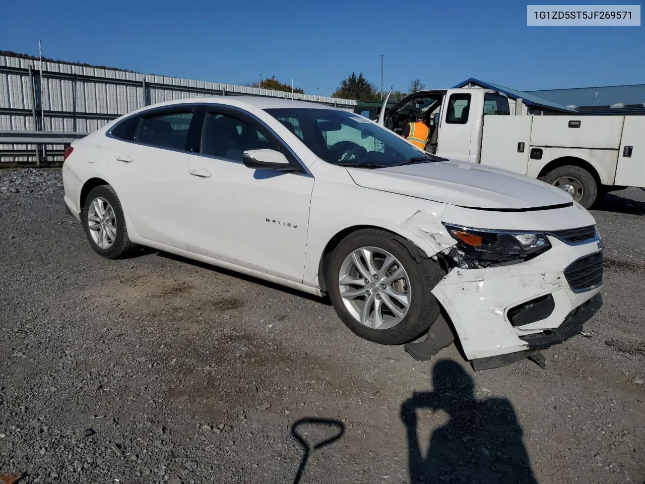 2018 Chevrolet Malibu Lt VIN: 1G1ZD5ST5JF269571 Lot: 77163114