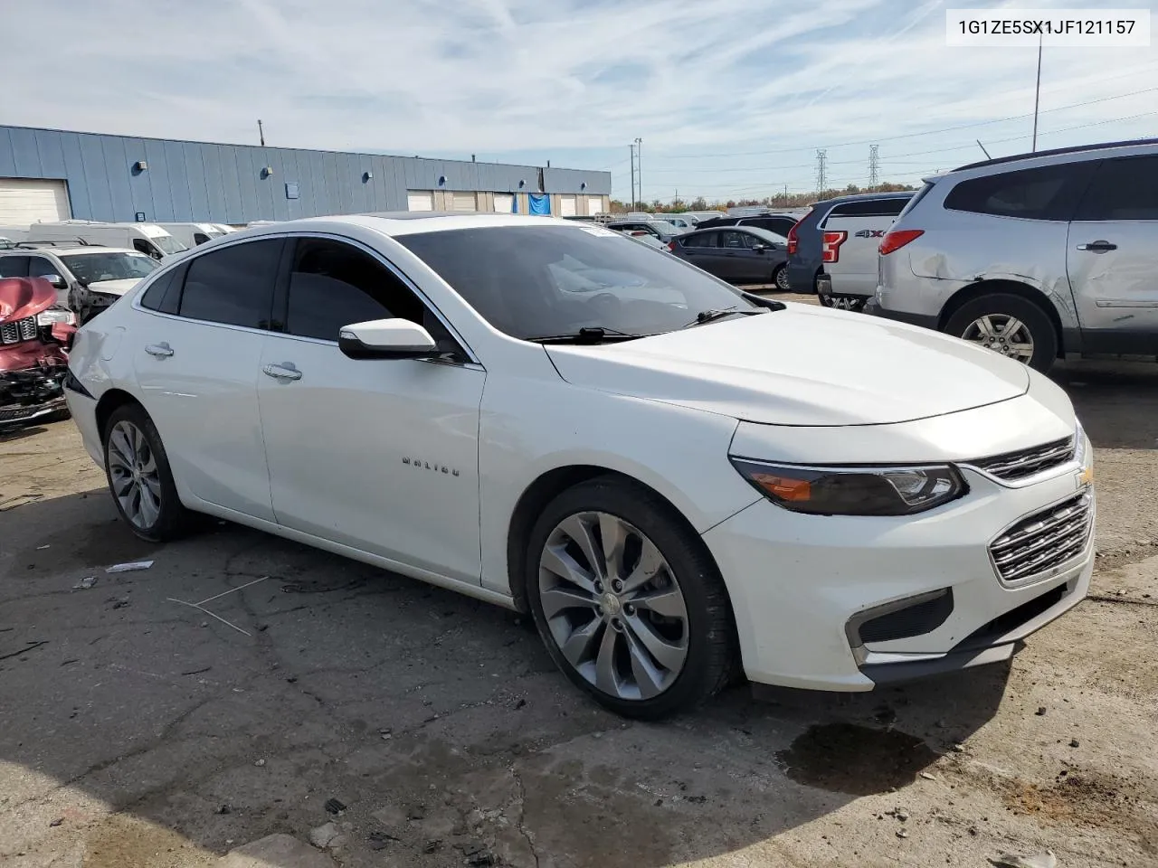 1G1ZE5SX1JF121157 2018 Chevrolet Malibu Premier