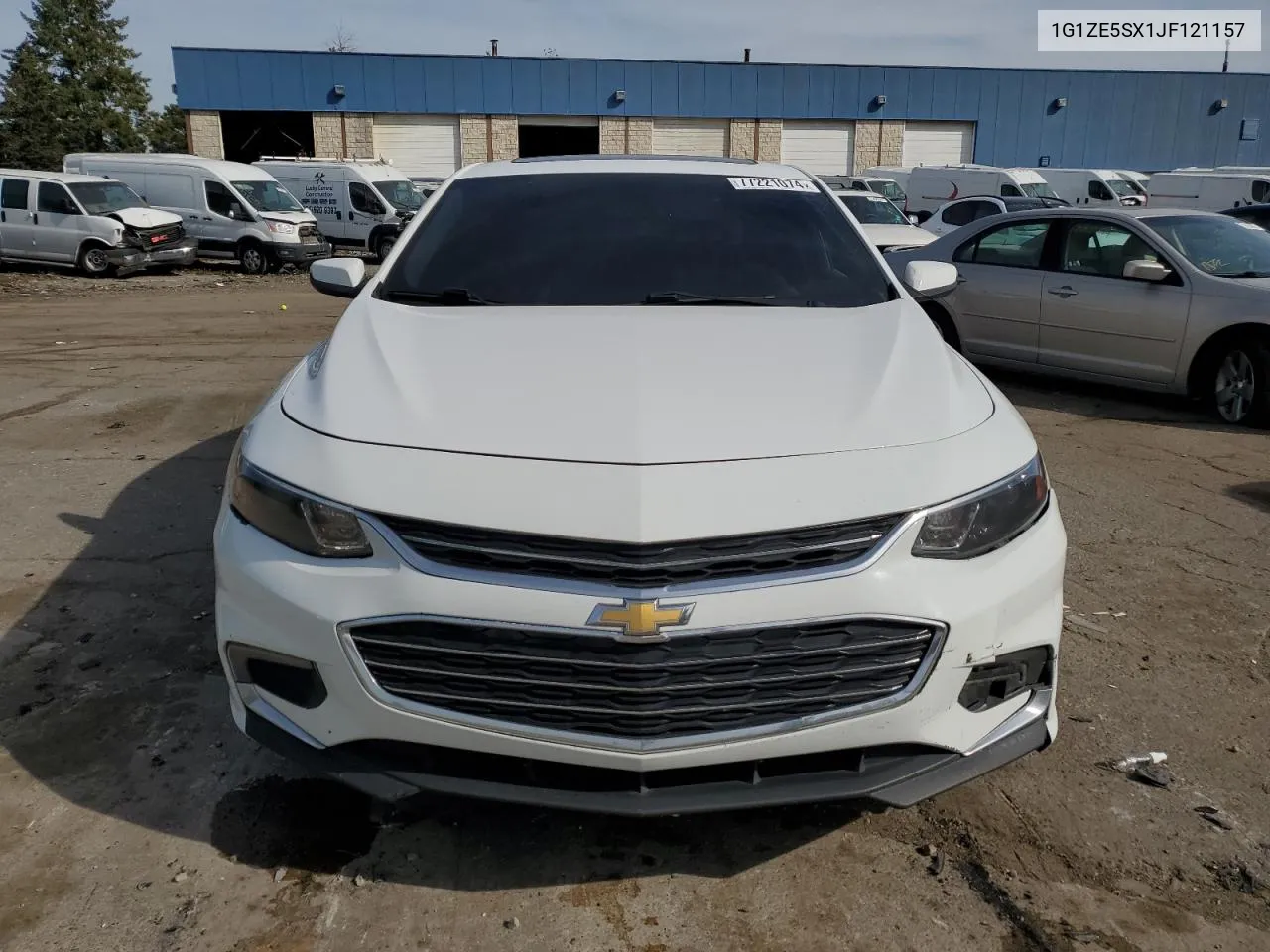 1G1ZE5SX1JF121157 2018 Chevrolet Malibu Premier