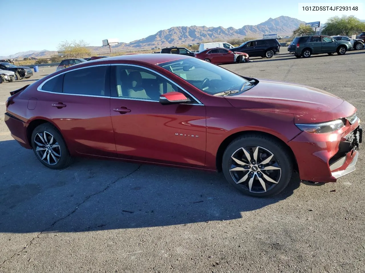 2018 Chevrolet Malibu Lt VIN: 1G1ZD5ST4JF293148 Lot: 77227824