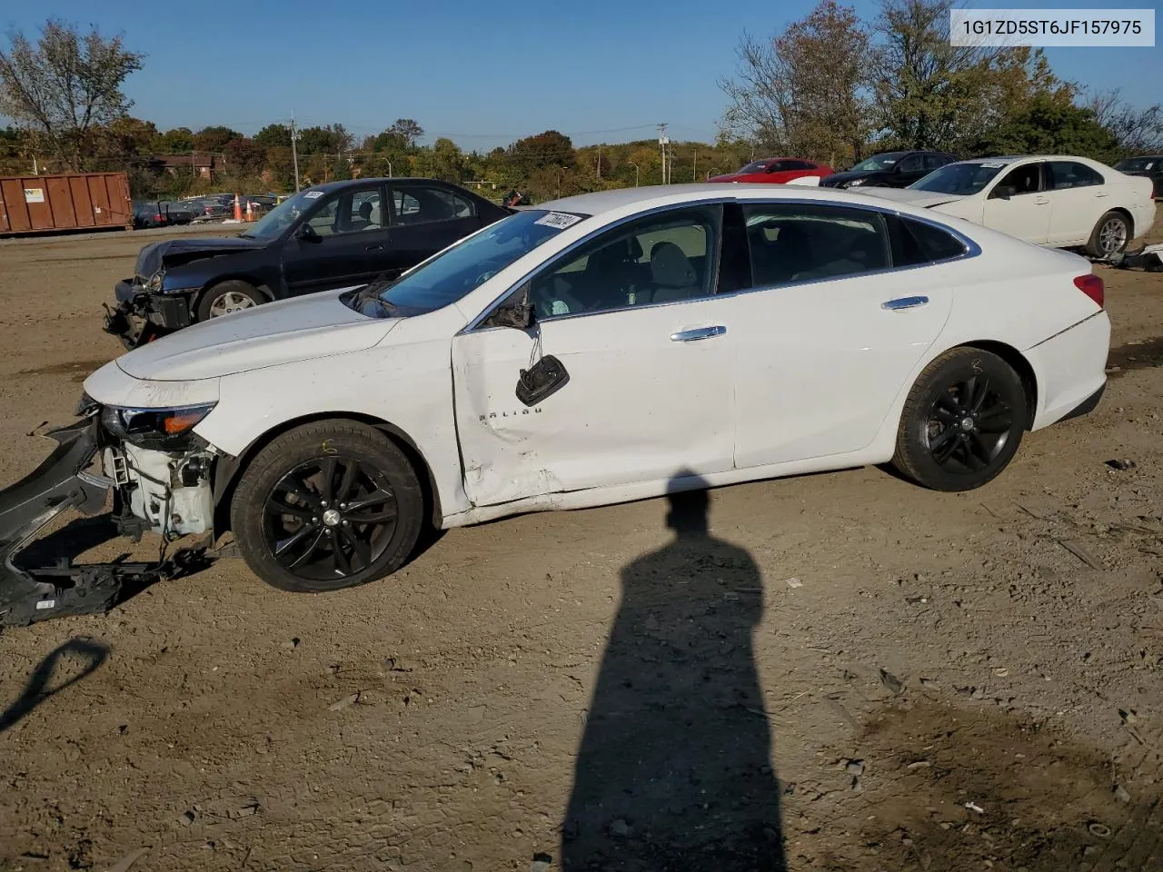 2018 Chevrolet Malibu Lt VIN: 1G1ZD5ST6JF157975 Lot: 77266024