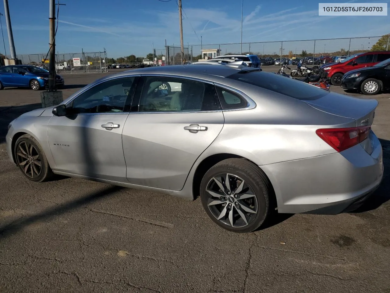 2018 Chevrolet Malibu Lt VIN: 1G1ZD5ST6JF260703 Lot: 77272024