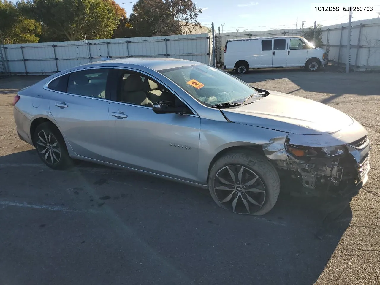 2018 Chevrolet Malibu Lt VIN: 1G1ZD5ST6JF260703 Lot: 77272024