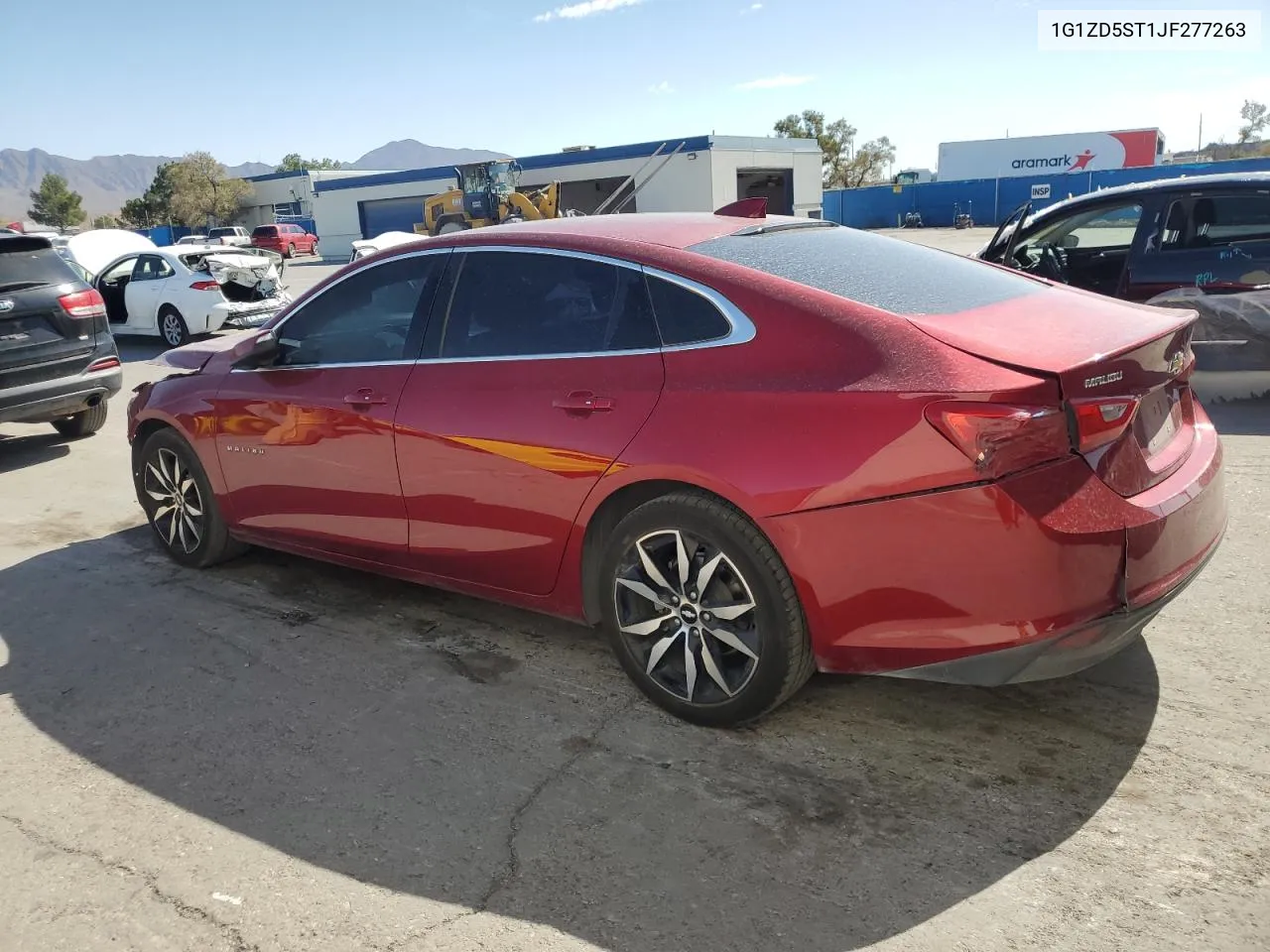 2018 Chevrolet Malibu Lt VIN: 1G1ZD5ST1JF277263 Lot: 77317804