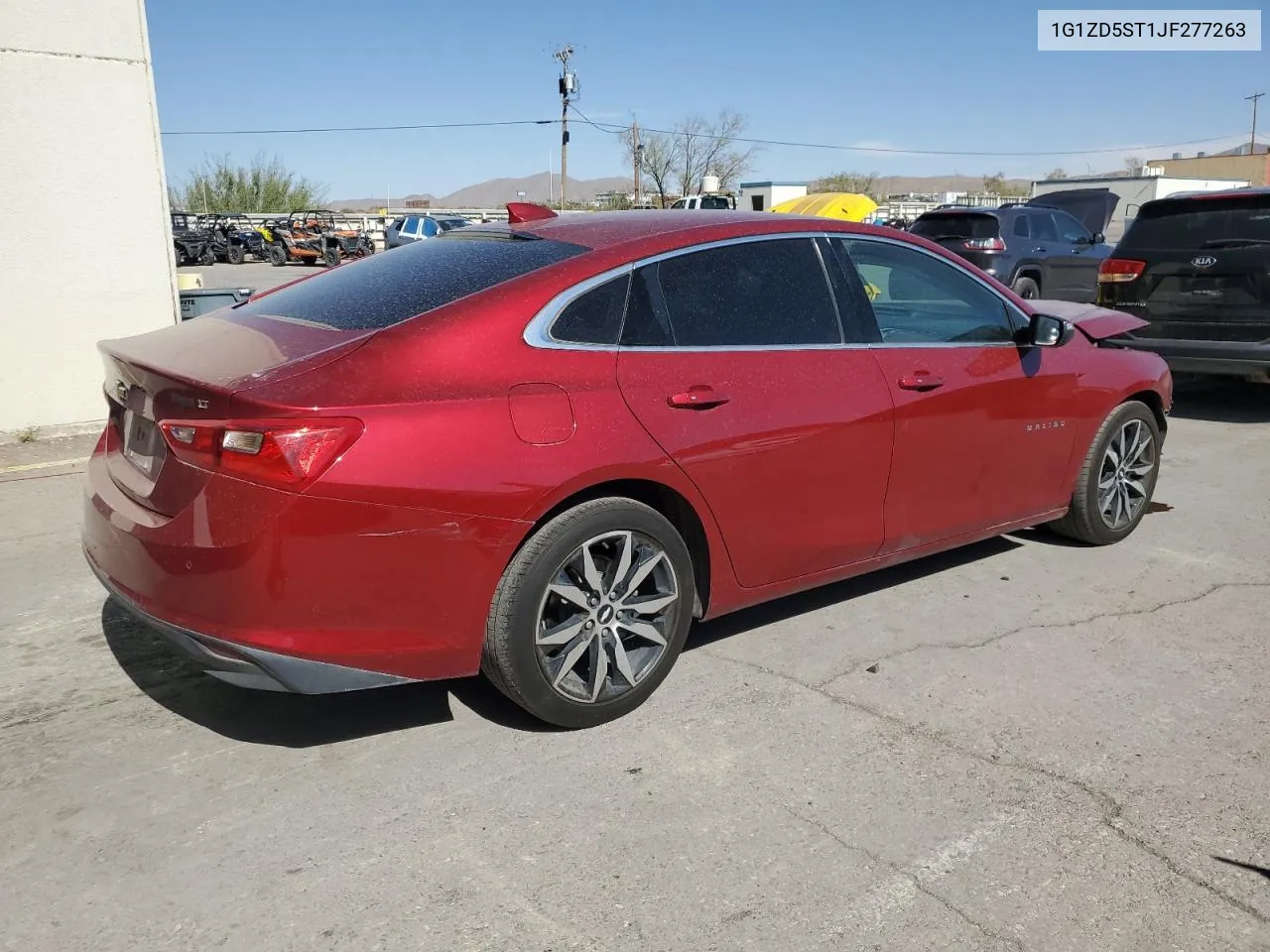 2018 Chevrolet Malibu Lt VIN: 1G1ZD5ST1JF277263 Lot: 77317804