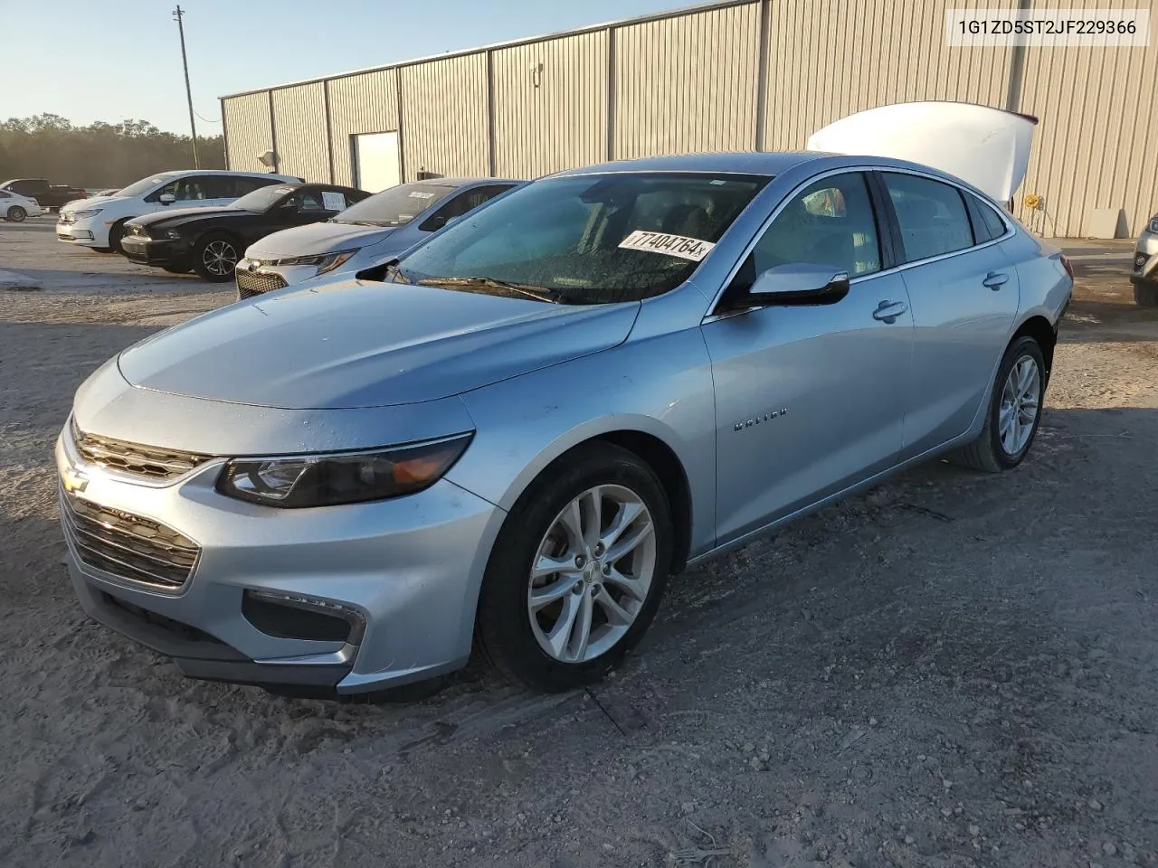 2018 Chevrolet Malibu Lt VIN: 1G1ZD5ST2JF229366 Lot: 77404764