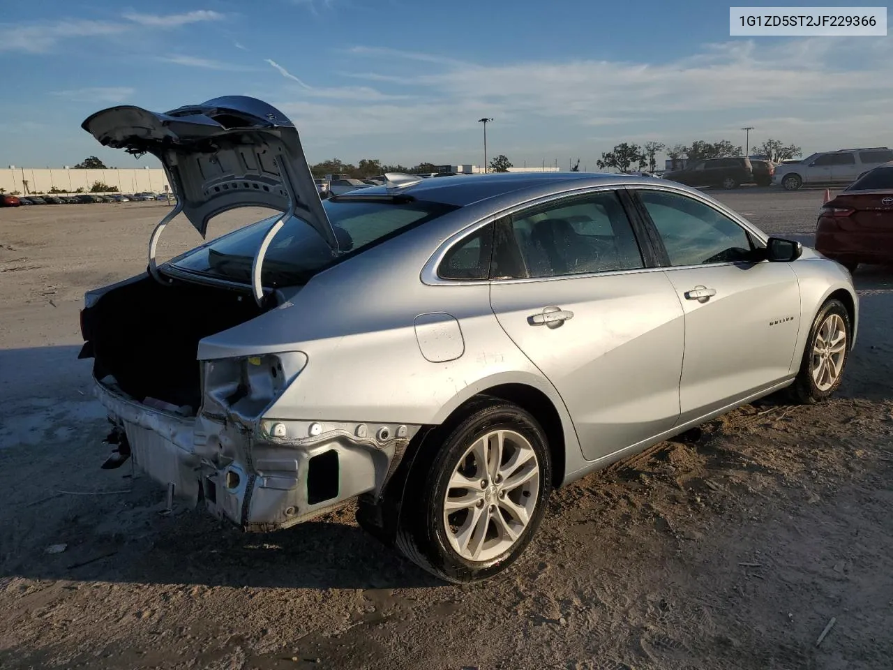 2018 Chevrolet Malibu Lt VIN: 1G1ZD5ST2JF229366 Lot: 77404764