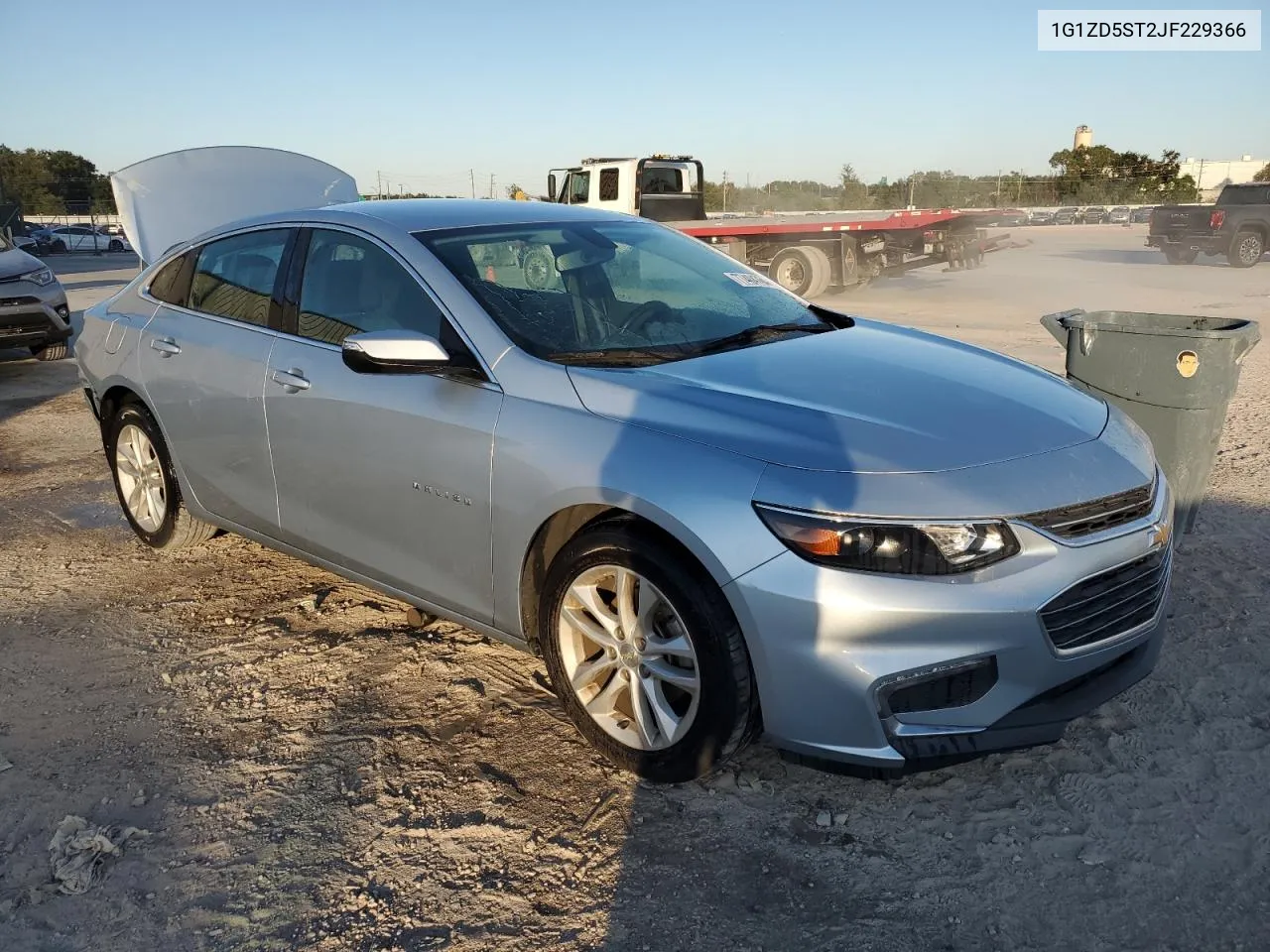 2018 Chevrolet Malibu Lt VIN: 1G1ZD5ST2JF229366 Lot: 77404764