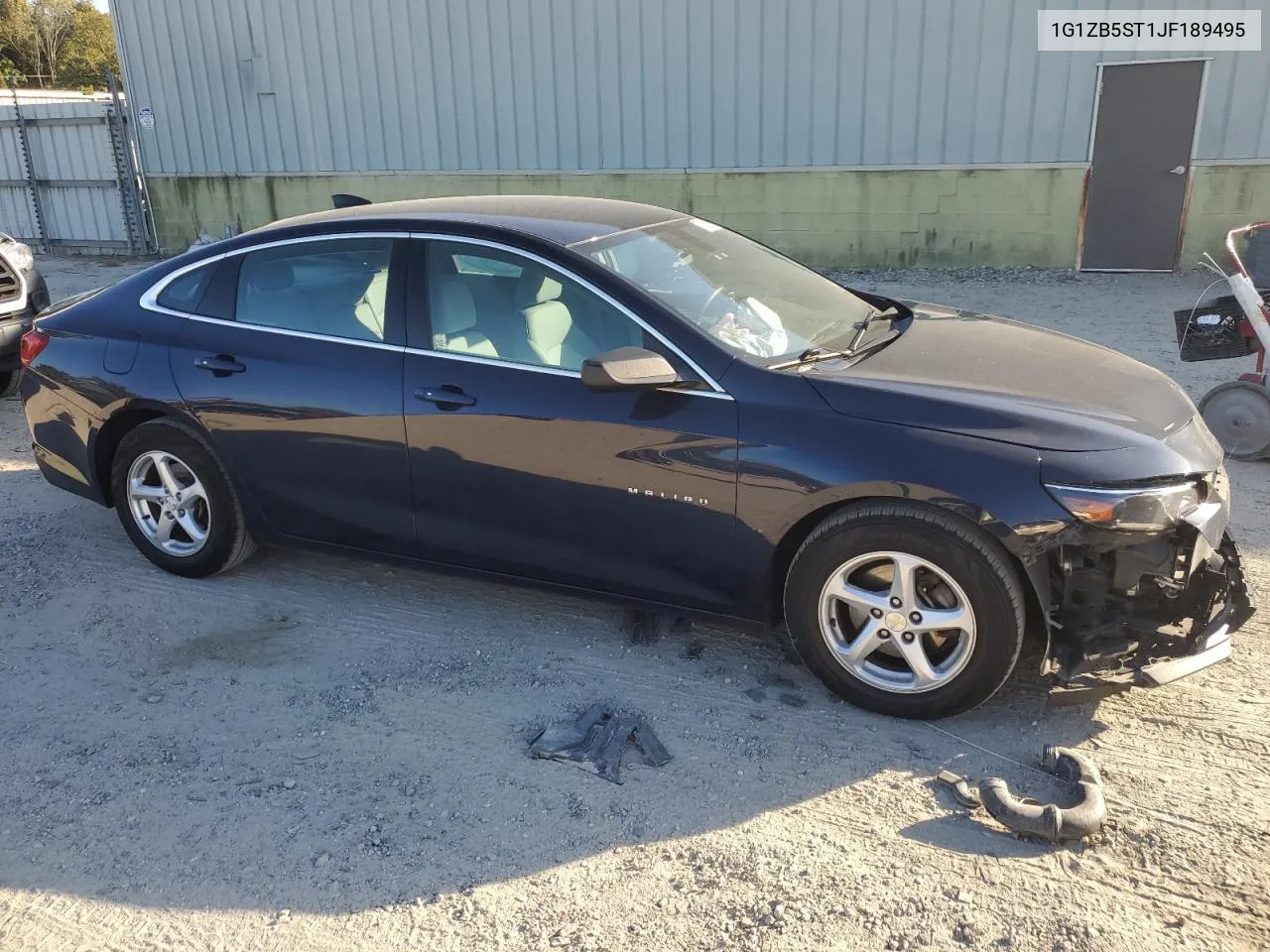 2018 Chevrolet Malibu Ls VIN: 1G1ZB5ST1JF189495 Lot: 77417704