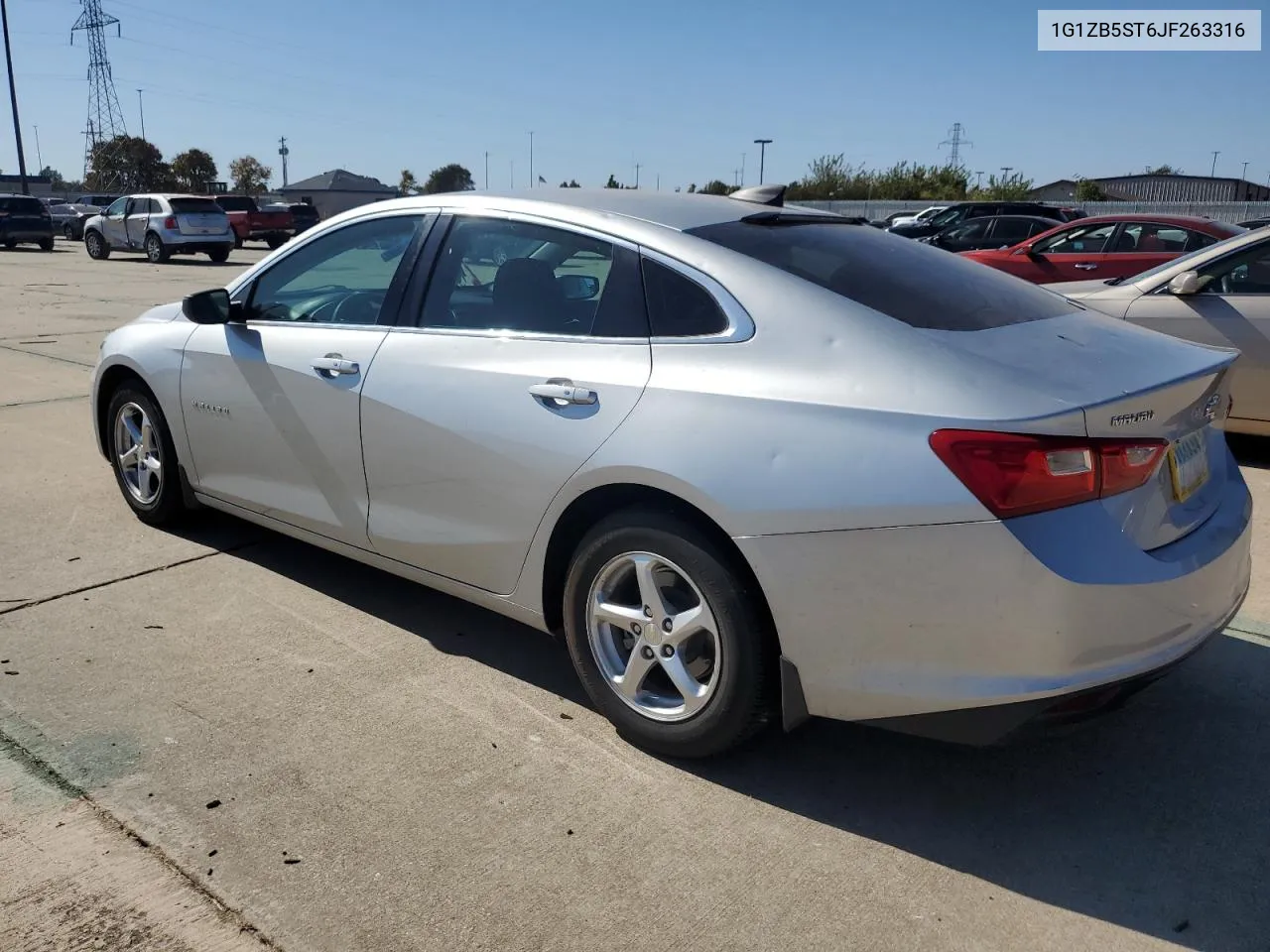 1G1ZB5ST6JF263316 2018 Chevrolet Malibu Ls