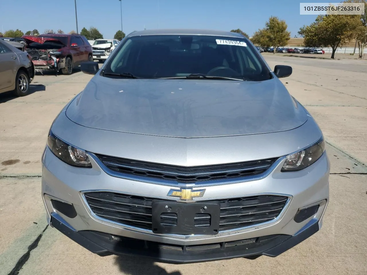 1G1ZB5ST6JF263316 2018 Chevrolet Malibu Ls