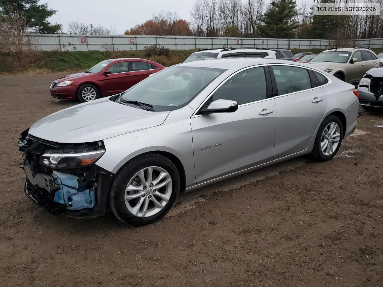 2018 Chevrolet Malibu Lt VIN: 1G1ZE5ST5GF320296 Lot: 77457814