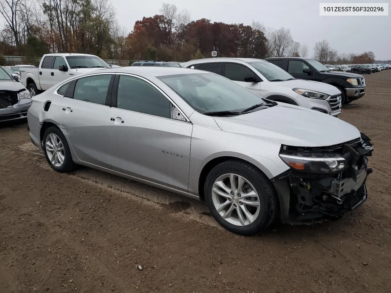 2018 Chevrolet Malibu Lt VIN: 1G1ZE5ST5GF320296 Lot: 77457814