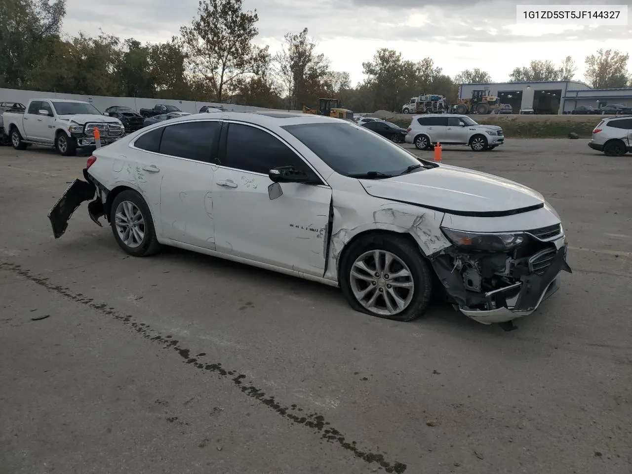 2018 Chevrolet Malibu Lt VIN: 1G1ZD5ST5JF144327 Lot: 77483394