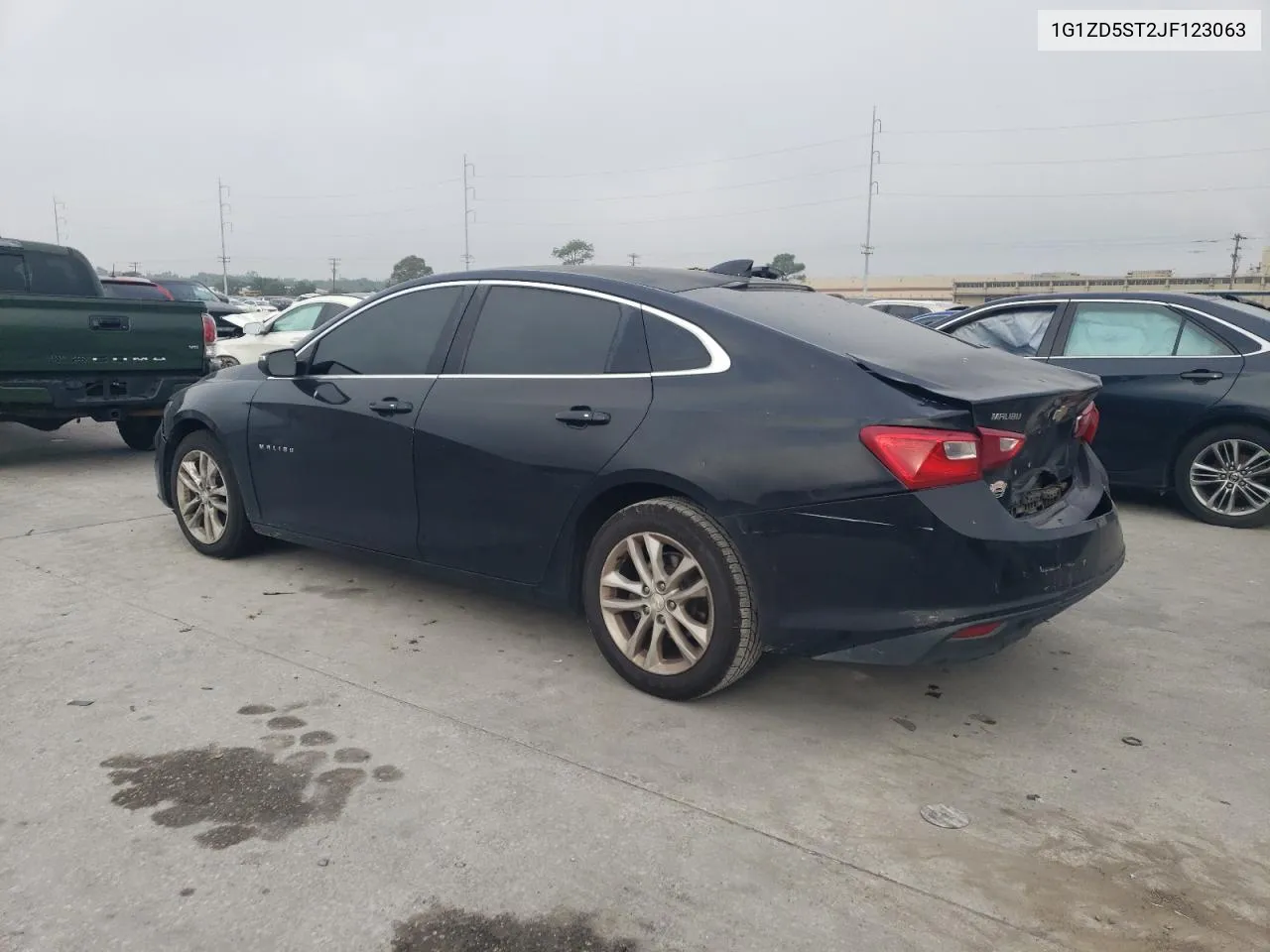 2018 Chevrolet Malibu Lt VIN: 1G1ZD5ST2JF123063 Lot: 77495314