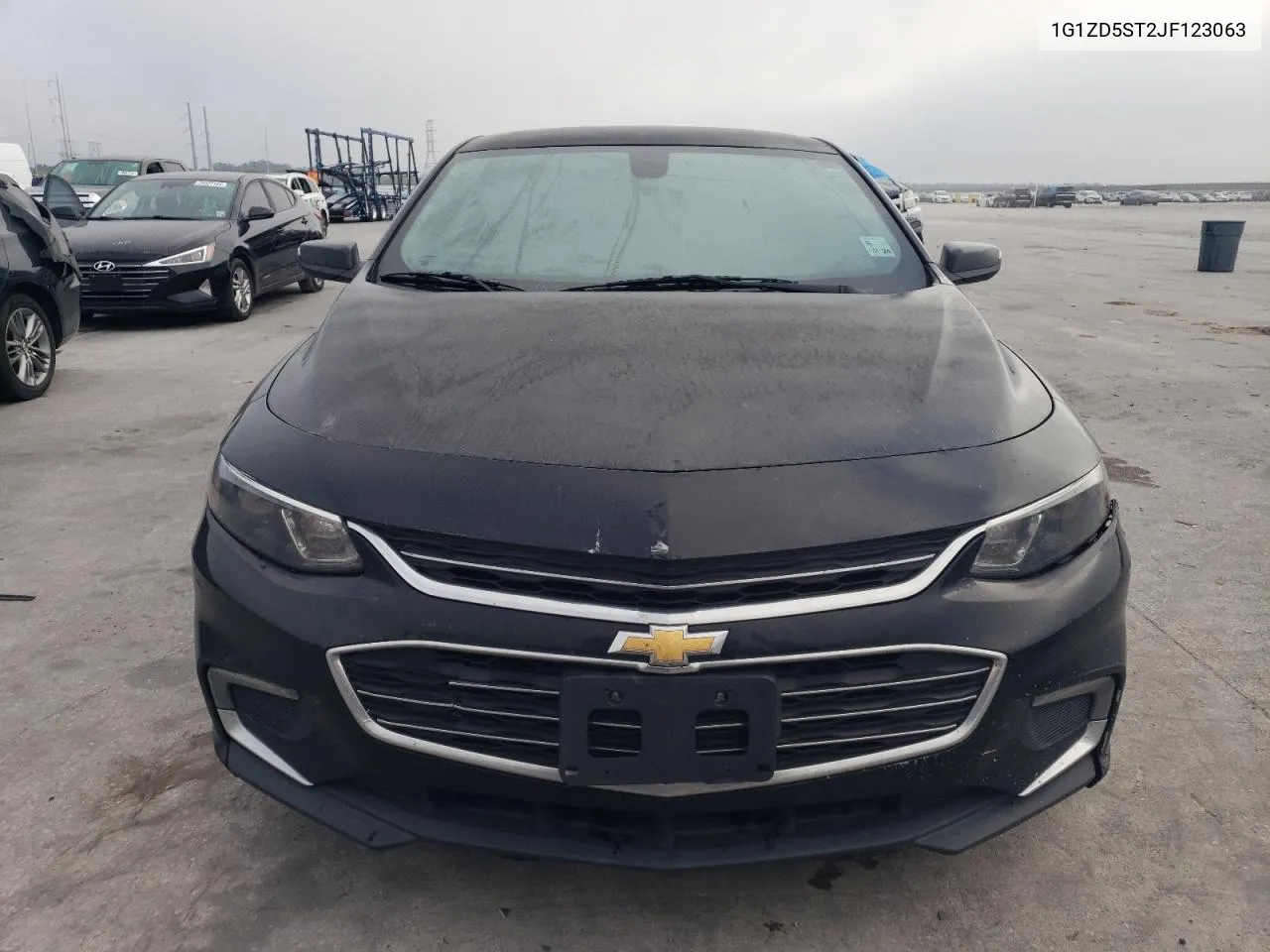 2018 Chevrolet Malibu Lt VIN: 1G1ZD5ST2JF123063 Lot: 77495314