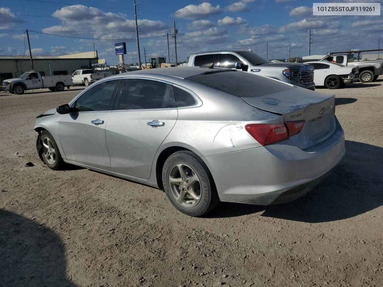 2018 Chevrolet Malibu Ls VIN: 1G1ZB5ST0JF119261 Lot: 77608704