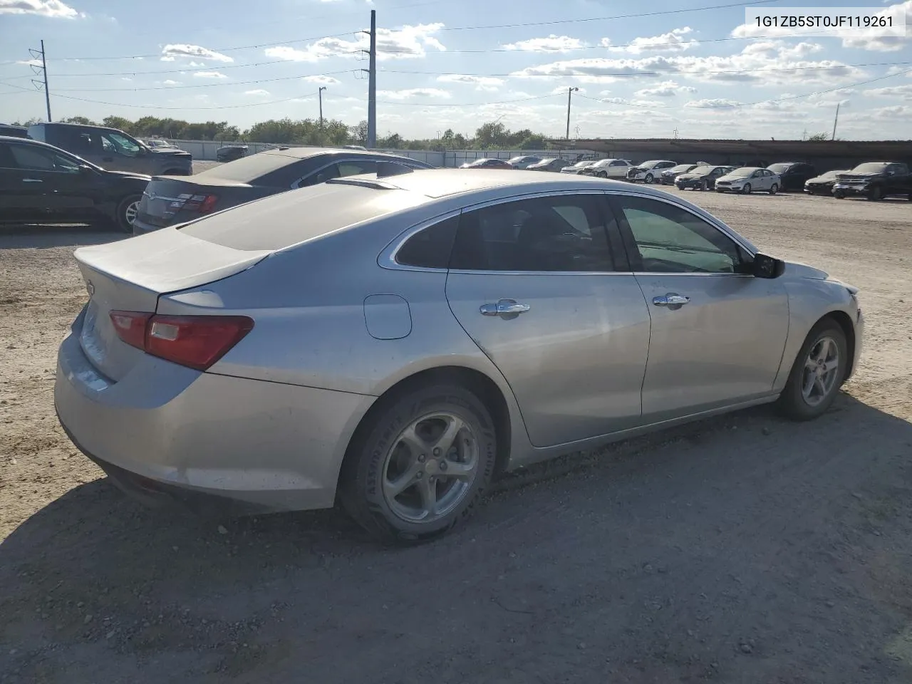 2018 Chevrolet Malibu Ls VIN: 1G1ZB5ST0JF119261 Lot: 77608704