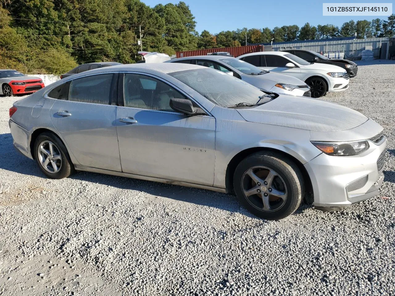 2018 Chevrolet Malibu Ls VIN: 1G1ZB5STXJF145110 Lot: 77661244