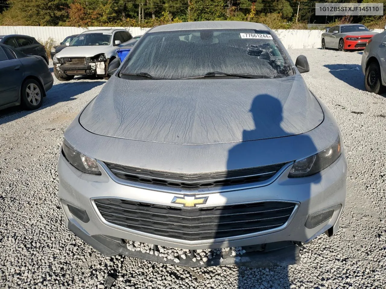 2018 Chevrolet Malibu Ls VIN: 1G1ZB5STXJF145110 Lot: 77661244