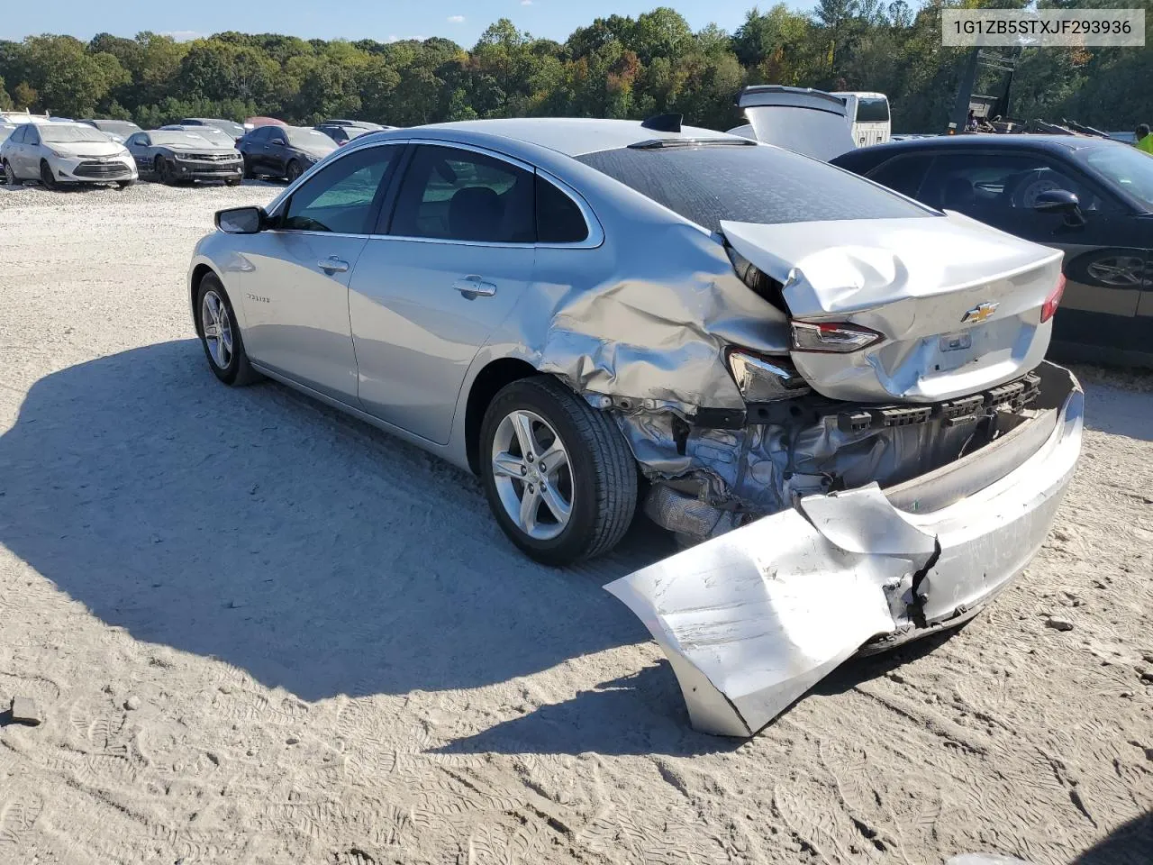 2018 Chevrolet Malibu Ls VIN: 1G1ZB5STXJF293936 Lot: 77686304