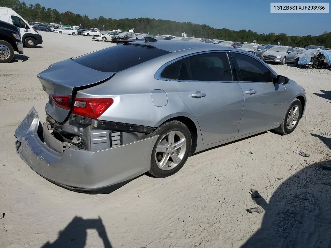 2018 Chevrolet Malibu Ls VIN: 1G1ZB5STXJF293936 Lot: 77686304