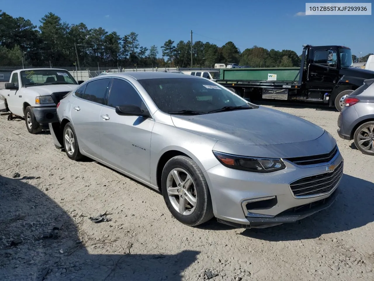 2018 Chevrolet Malibu Ls VIN: 1G1ZB5STXJF293936 Lot: 77686304