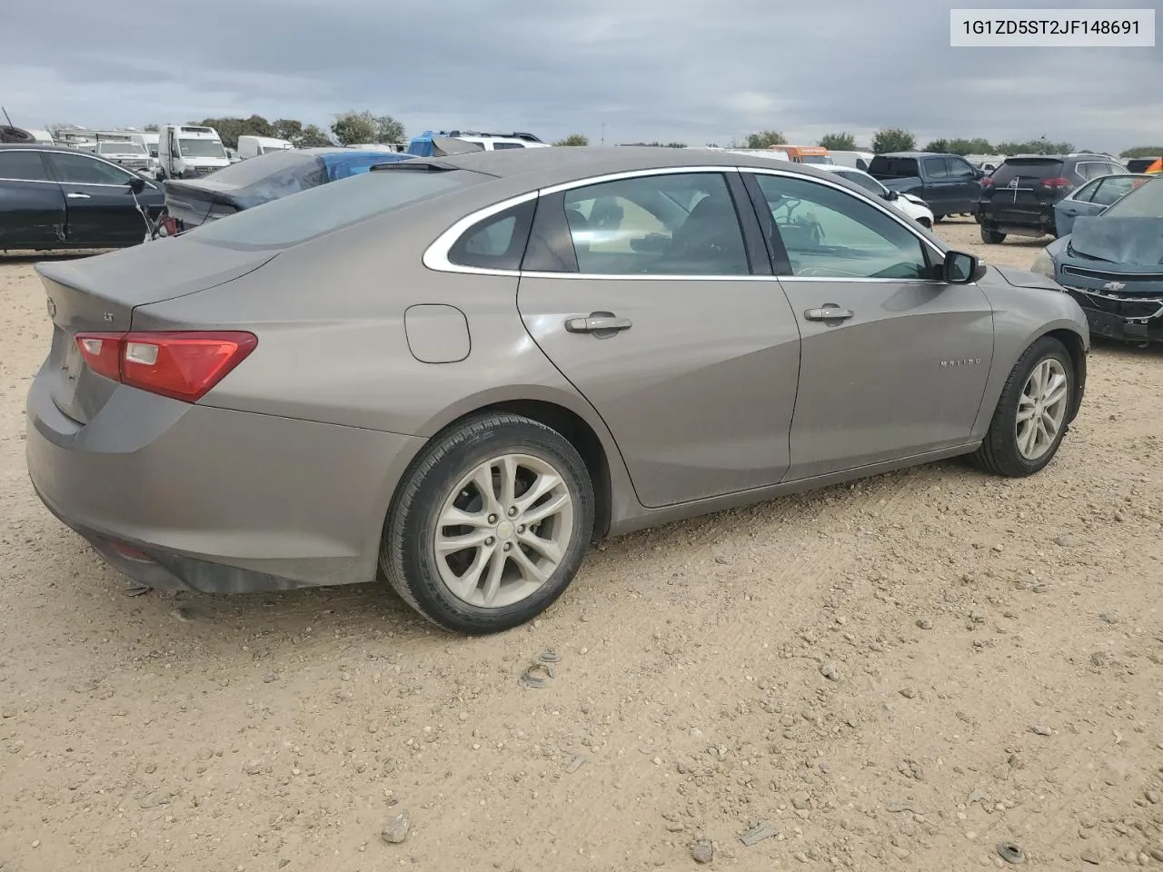 2018 Chevrolet Malibu Lt VIN: 1G1ZD5ST2JF148691 Lot: 77699244