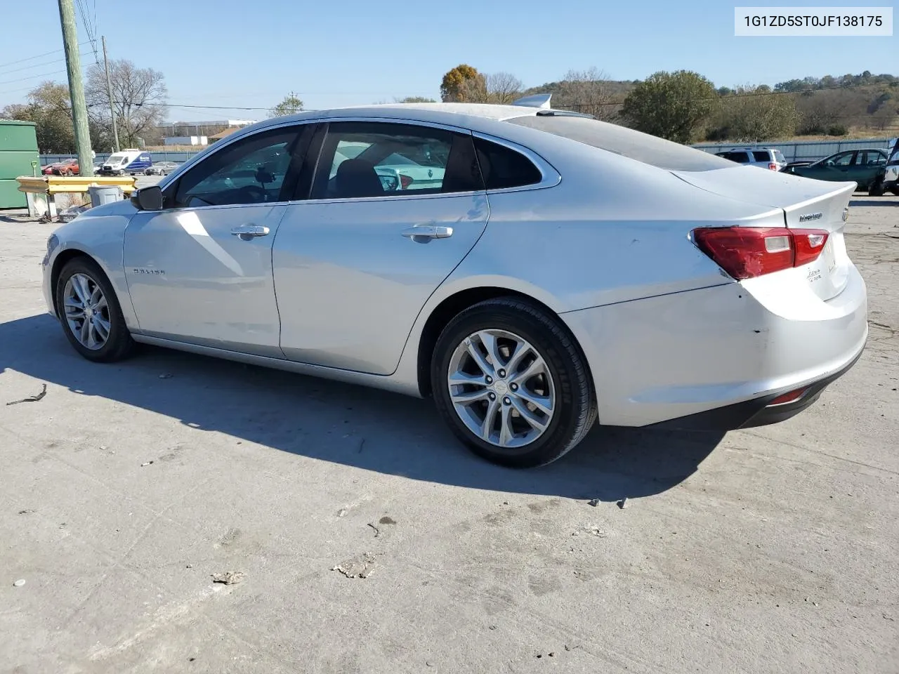 2018 Chevrolet Malibu Lt VIN: 1G1ZD5ST0JF138175 Lot: 77703444