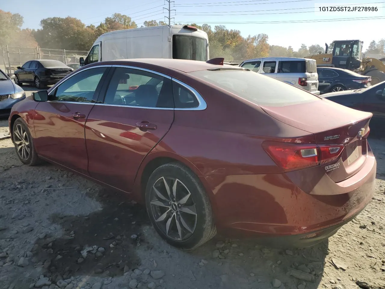 2018 Chevrolet Malibu Lt VIN: 1G1ZD5ST2JF278986 Lot: 77740934