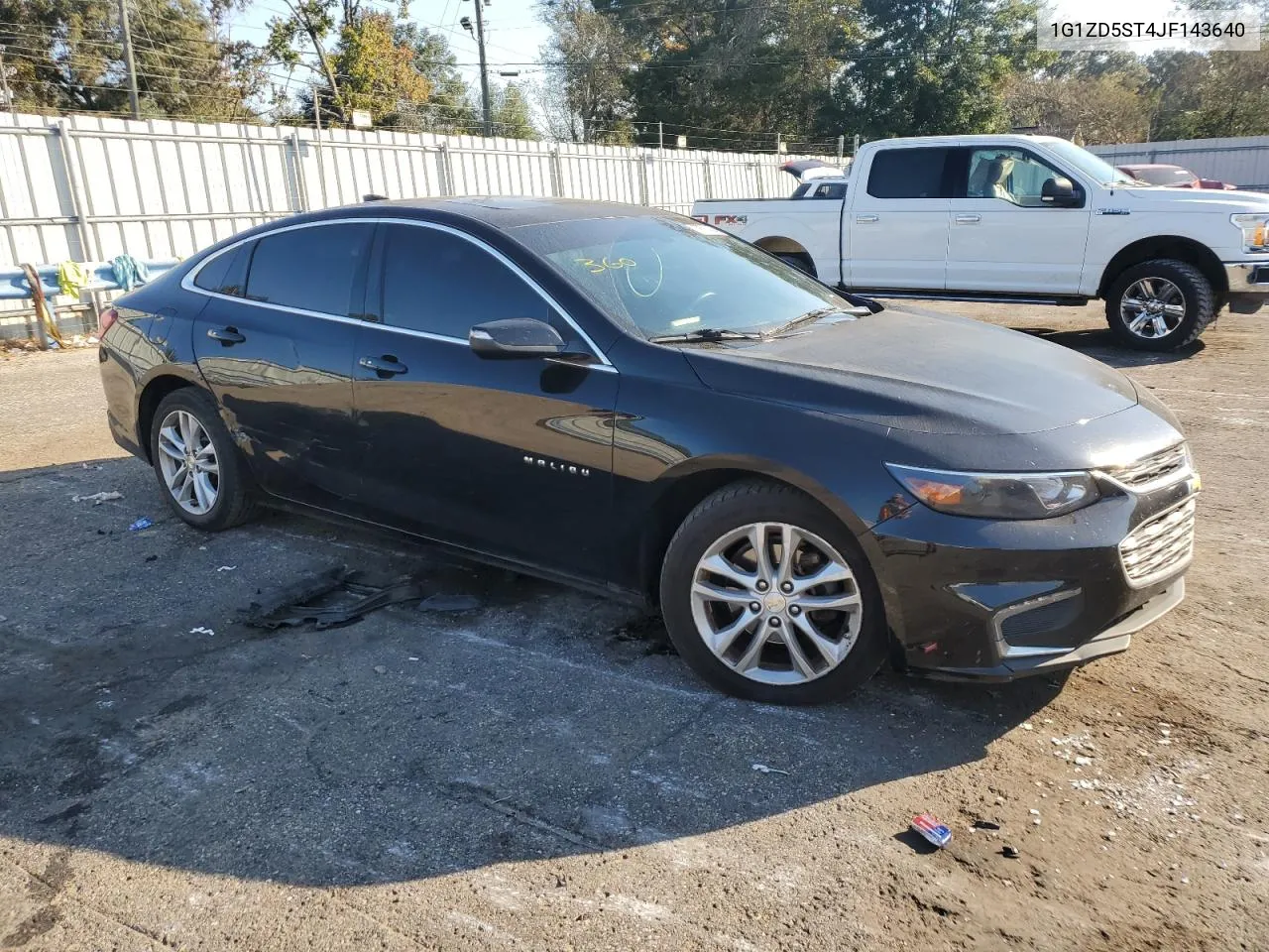 2018 Chevrolet Malibu Lt VIN: 1G1ZD5ST4JF143640 Lot: 77879464