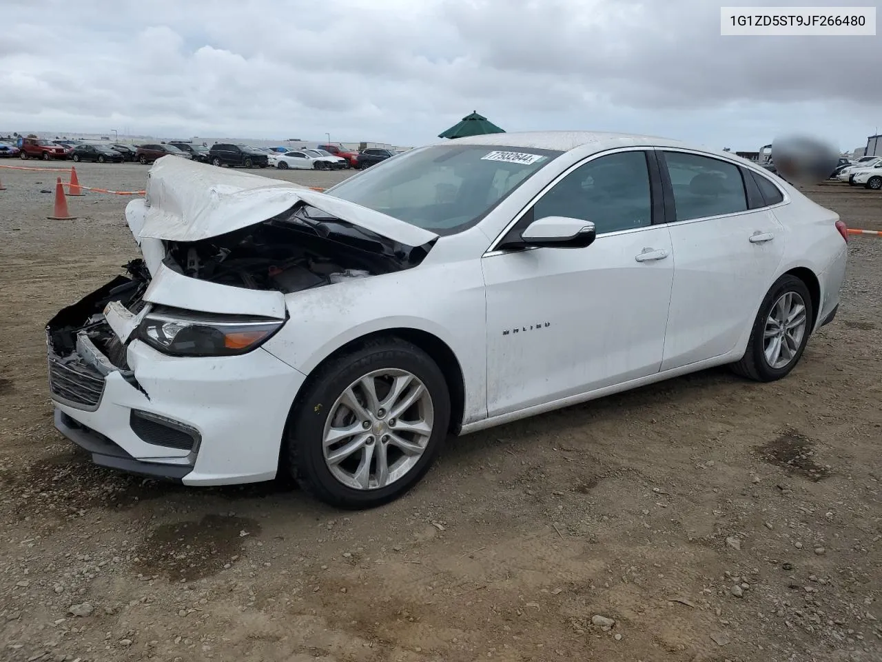 2018 Chevrolet Malibu Lt VIN: 1G1ZD5ST9JF266480 Lot: 77932644