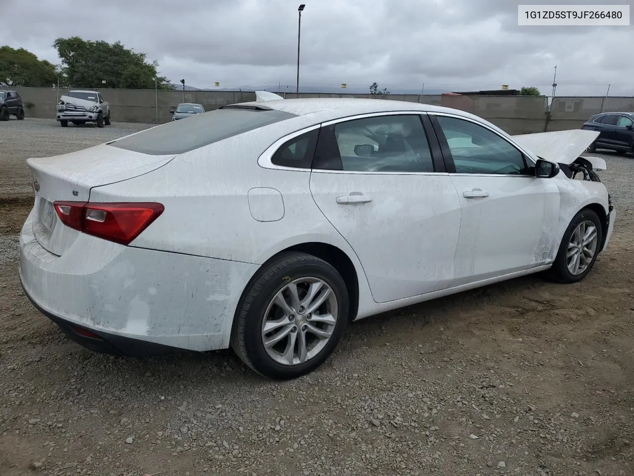 2018 Chevrolet Malibu Lt VIN: 1G1ZD5ST9JF266480 Lot: 77932644