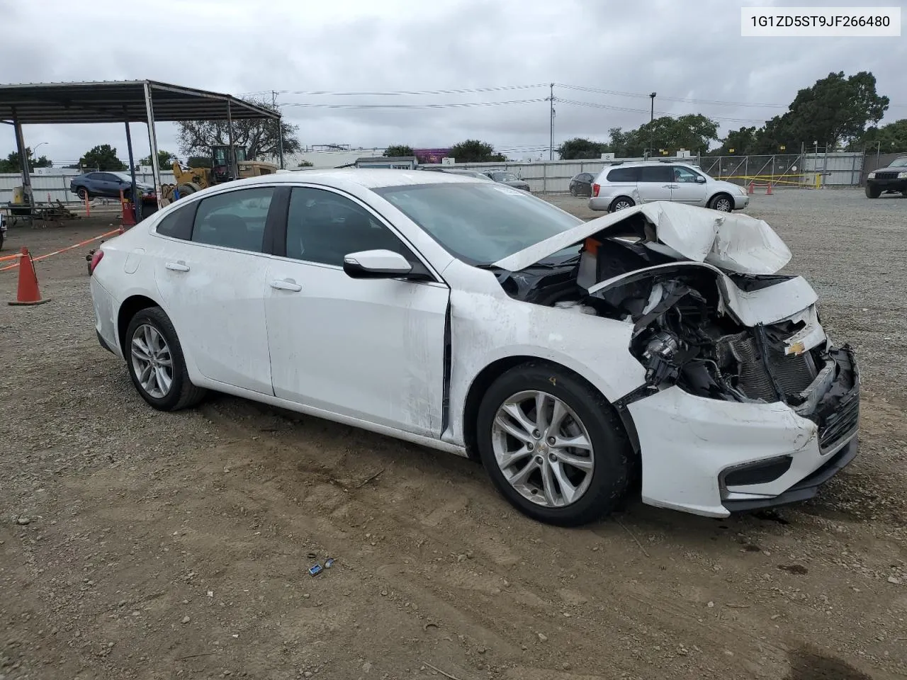 2018 Chevrolet Malibu Lt VIN: 1G1ZD5ST9JF266480 Lot: 77932644