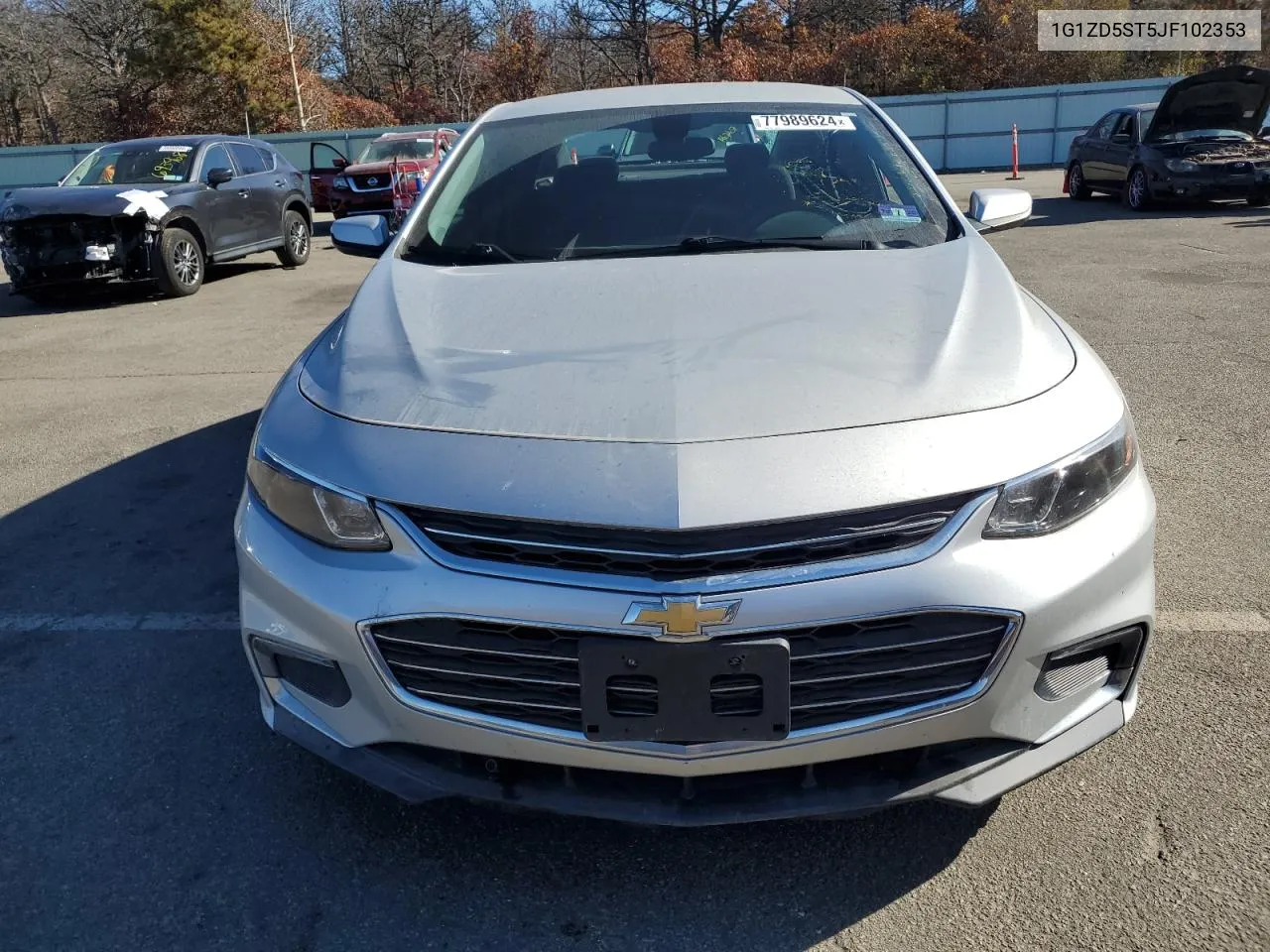 2018 Chevrolet Malibu Lt VIN: 1G1ZD5ST5JF102353 Lot: 77989624