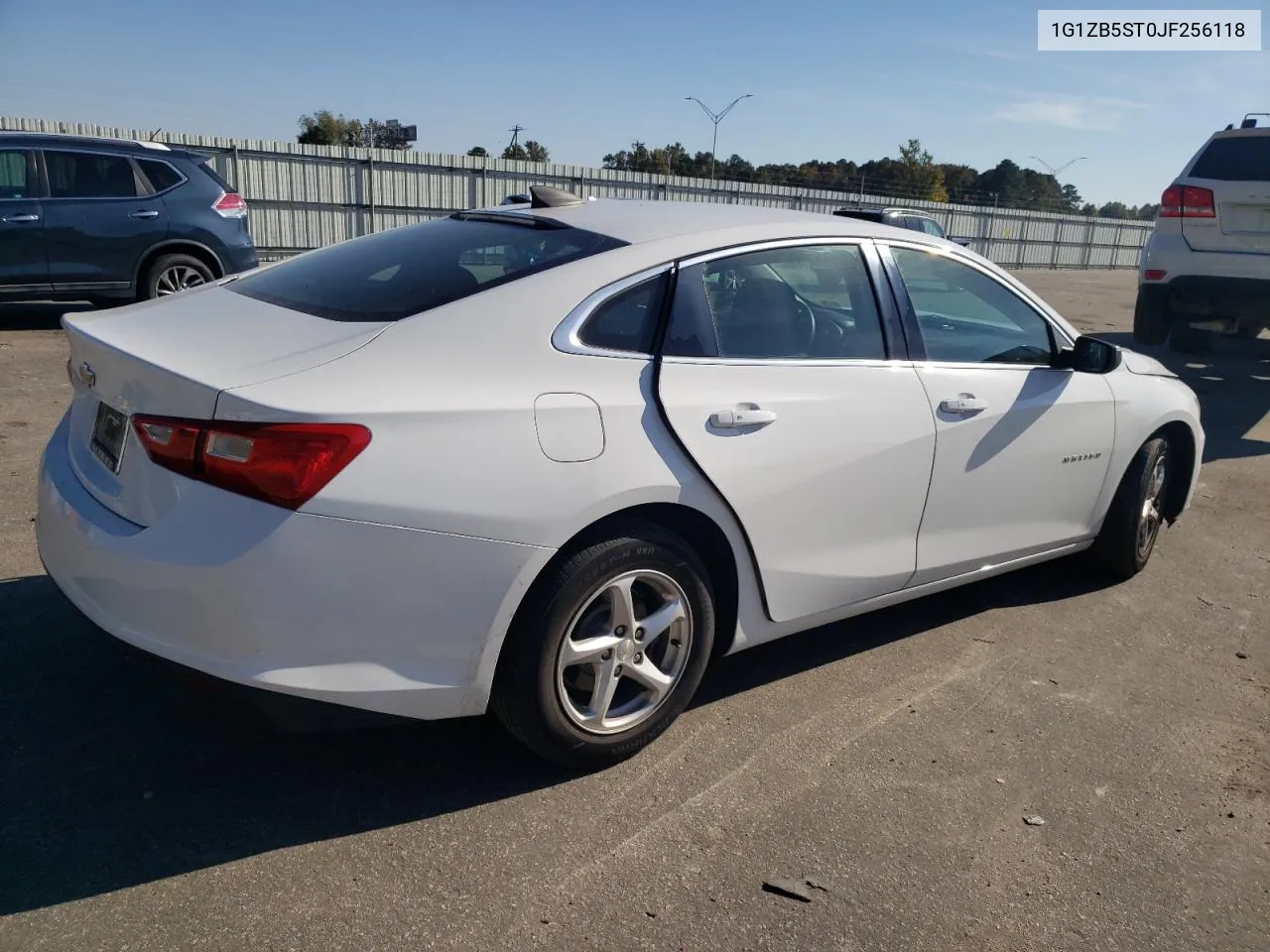 2018 Chevrolet Malibu Ls VIN: 1G1ZB5ST0JF256118 Lot: 78010154