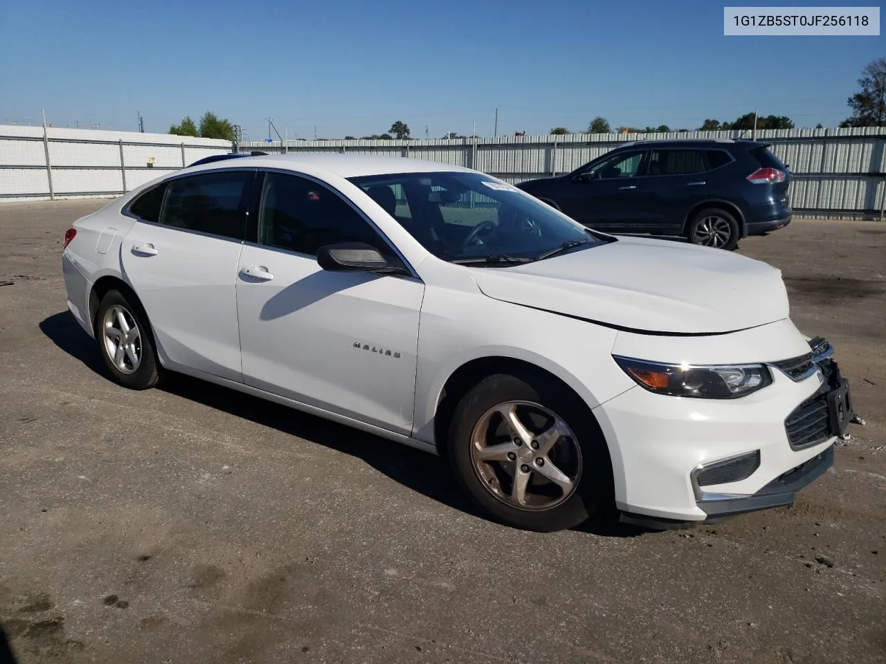 2018 Chevrolet Malibu Ls VIN: 1G1ZB5ST0JF256118 Lot: 78010154