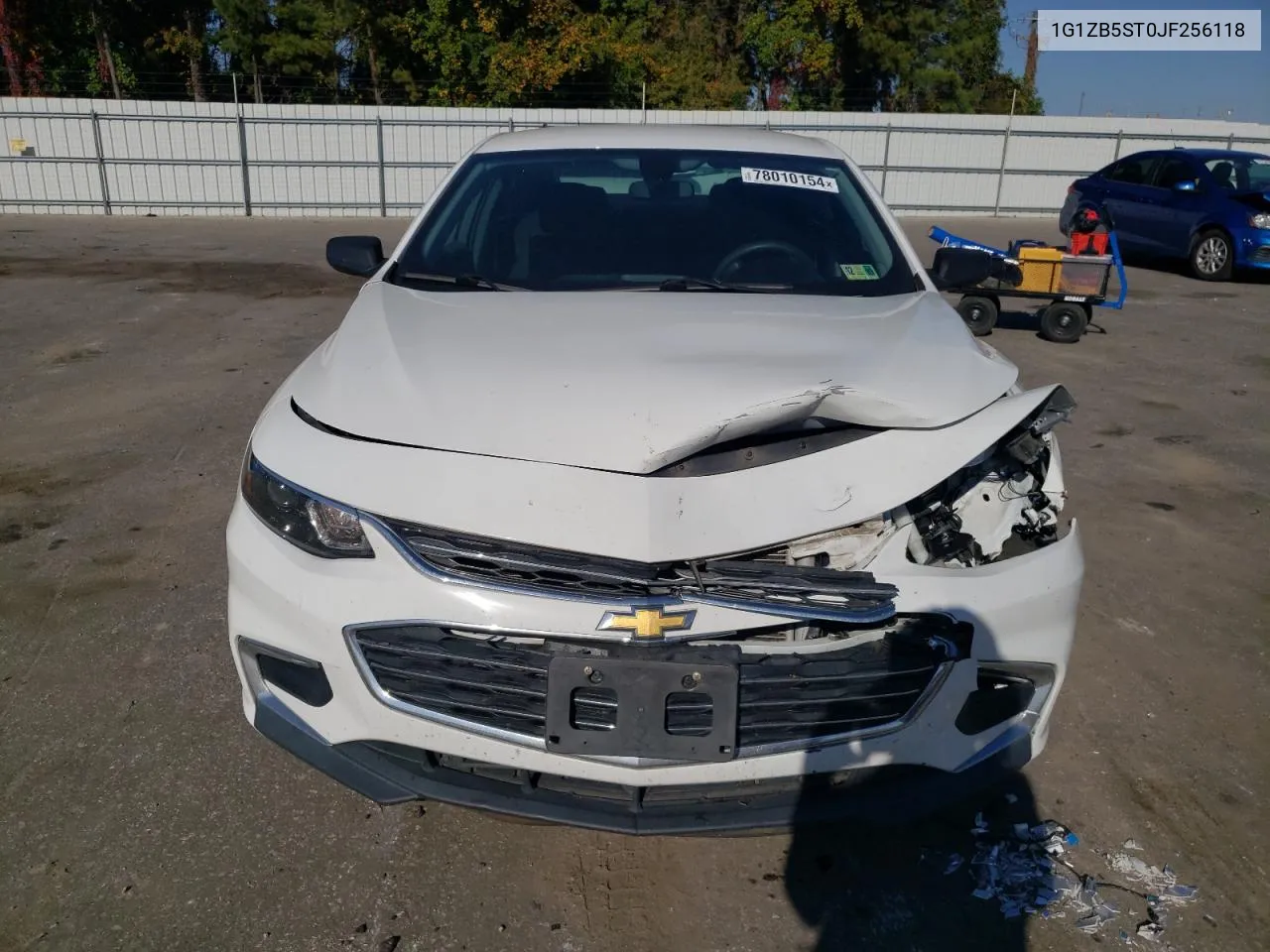 2018 Chevrolet Malibu Ls VIN: 1G1ZB5ST0JF256118 Lot: 78010154