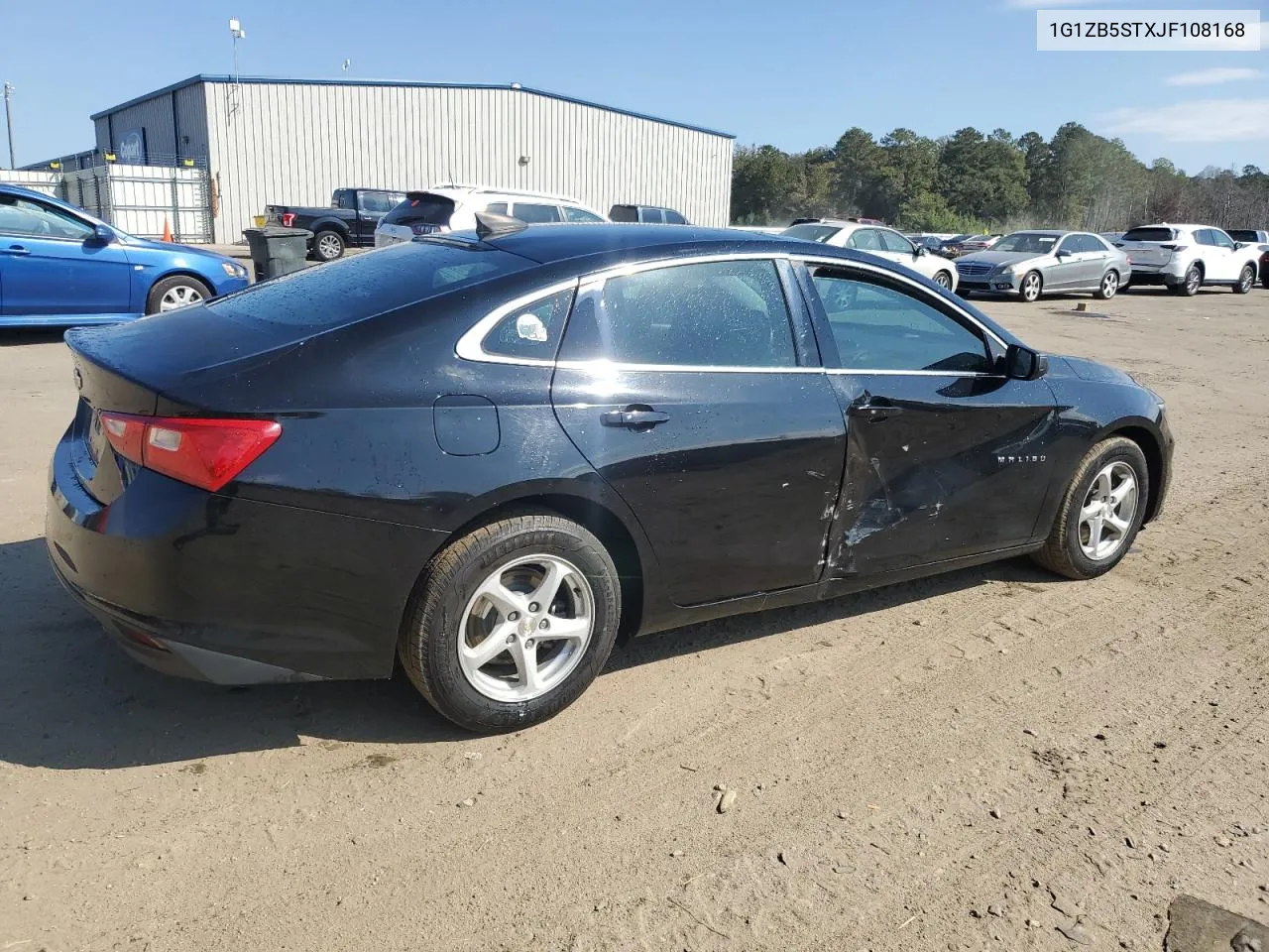 2018 Chevrolet Malibu Ls VIN: 1G1ZB5STXJF108168 Lot: 78068444