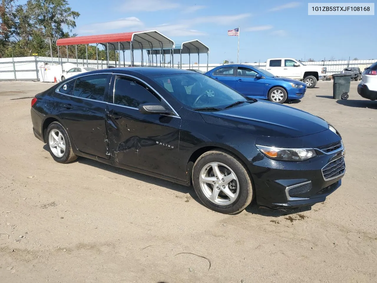 2018 Chevrolet Malibu Ls VIN: 1G1ZB5STXJF108168 Lot: 78068444